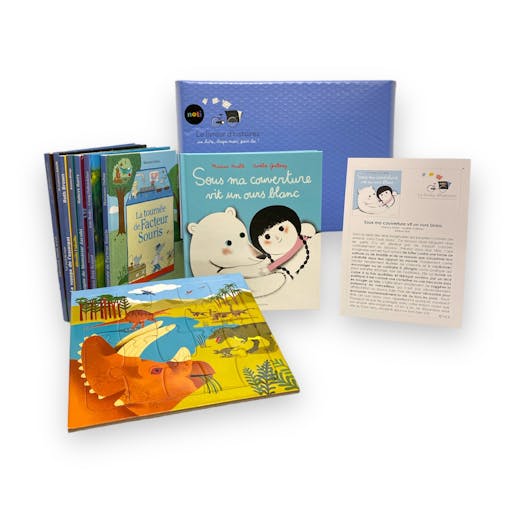 La box de livres audio des enfants de 4 ans