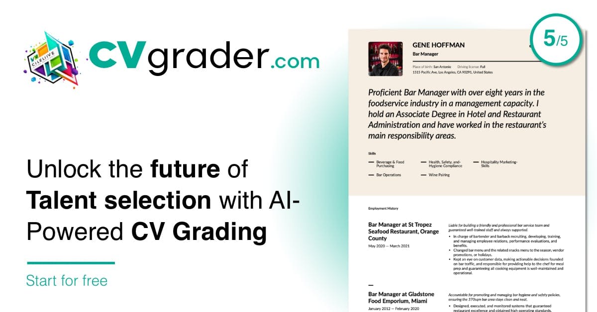 Home of the most advanced CV analytics tool | cvgrader.com