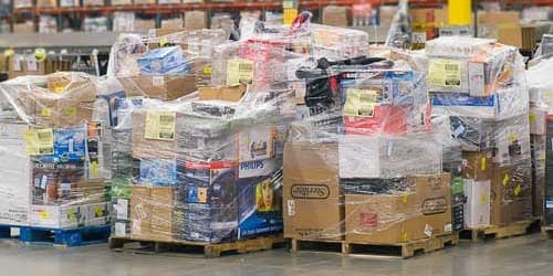 Liquidation pallets