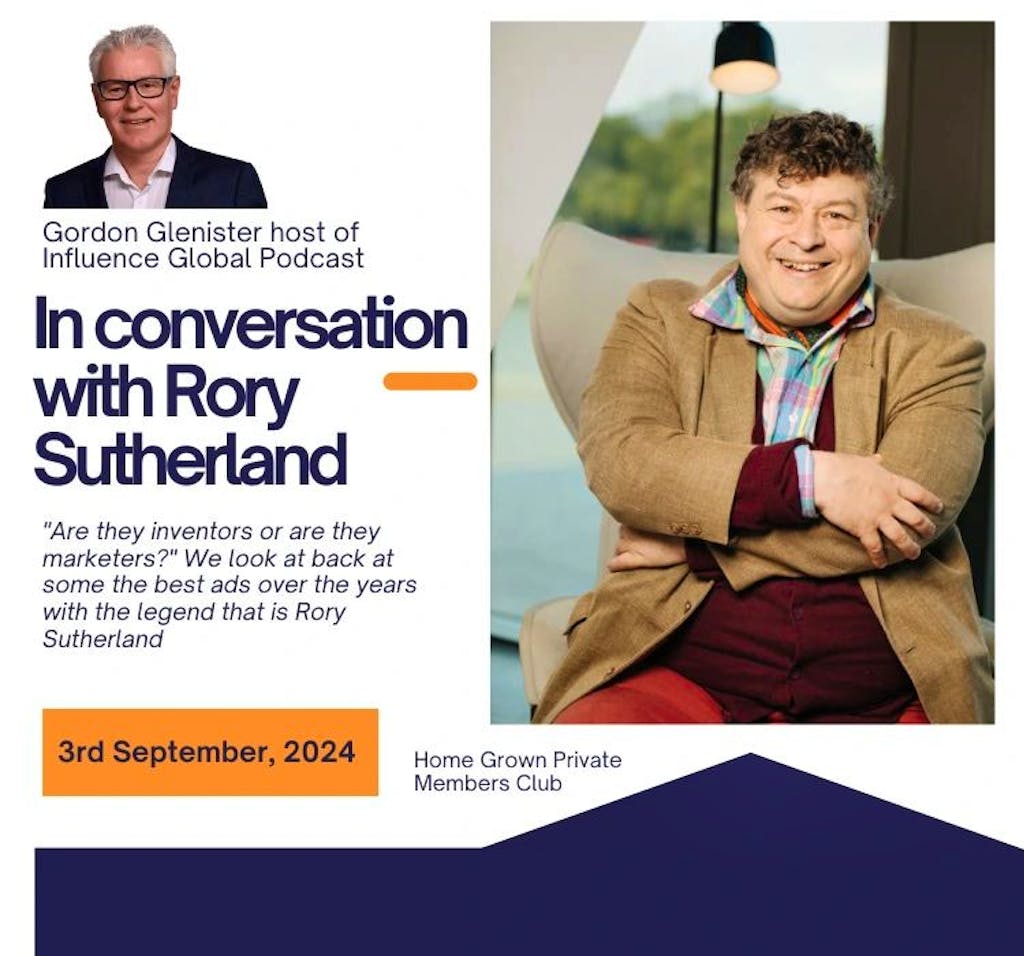 "Inventors or Marketers?" We look at back at some the best ads over the years with the legend that is Rory Sutherland