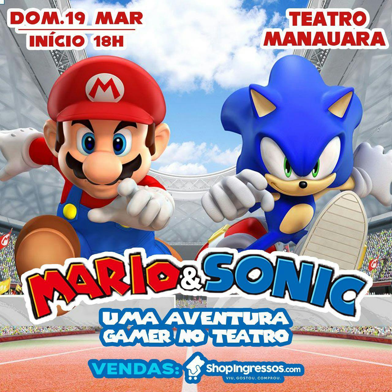 As Aventuras de Sonic” dia 24 no Theatro 4 de Setembro – edcícero