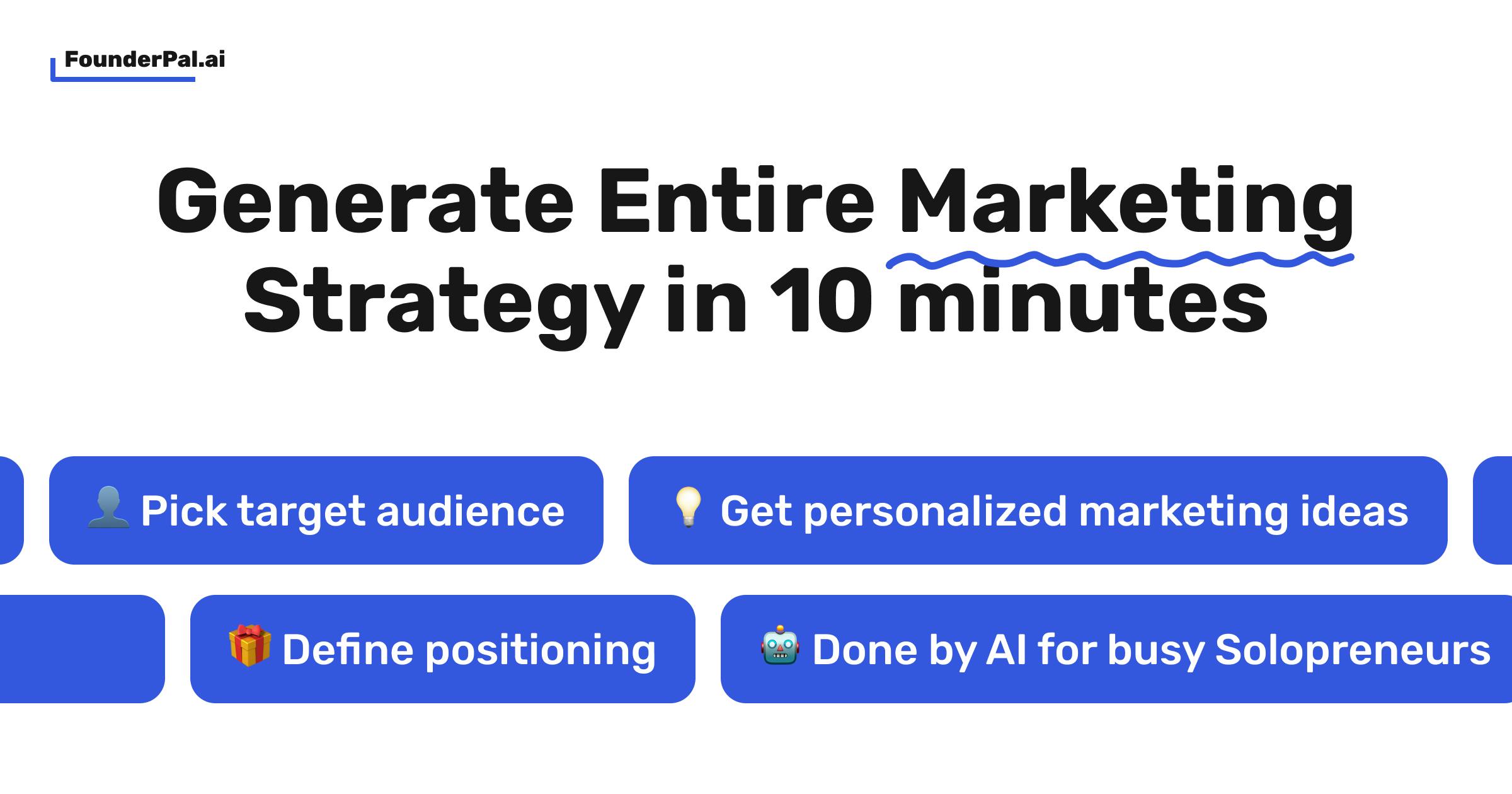 FounderPal — The Better Way to Do Marketing