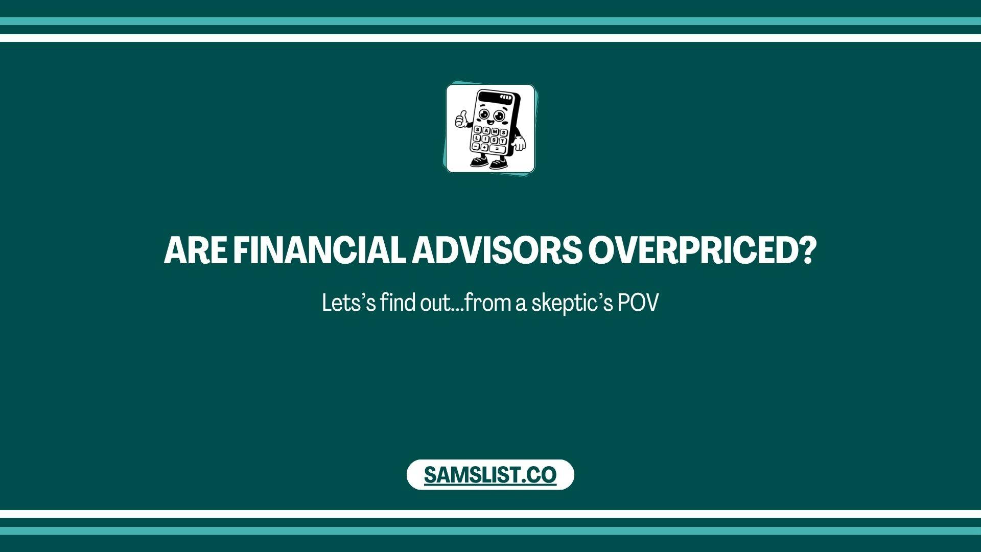 Cover image for post "Are Financial Advisors Worth It? The Real ROI Behind the Fee"
