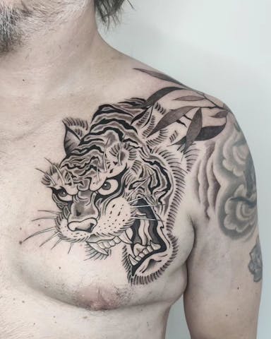 TattooGigs tattoo from Giovanni M tattoo artist (Neo-traditional, Japanese traditional, Black and grey style)