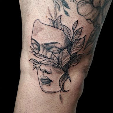 TattooGigs tattoo from Caroline  V tattoo artist (Blackwork style)