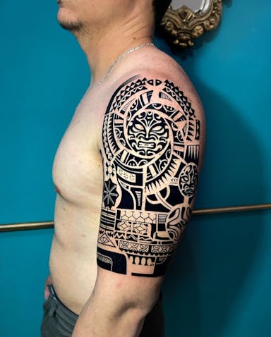 TattooGigs tattoo from Wallisson R tattoo artist (Tribal style)