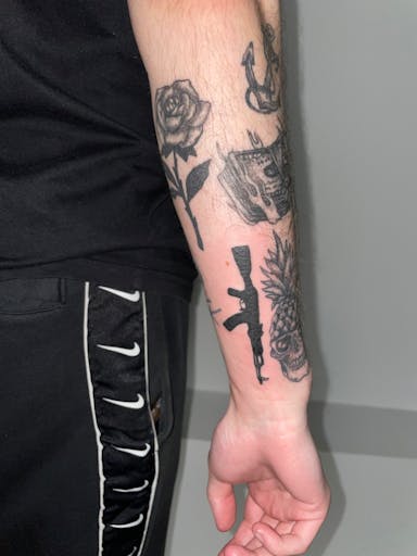TattooGigs tattoo from Viktoriia  P tattoo artist (Blackwork style)