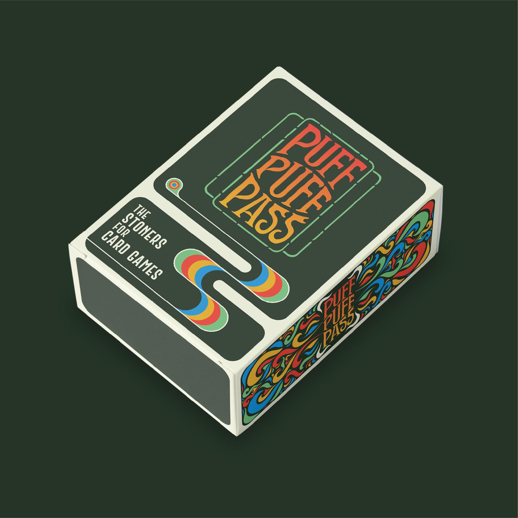 Puff Puff Pass: The Card Game for Stoners w/ 109 Hilarious Trivia,  Conversation Starters, Would You Rathers, and More.