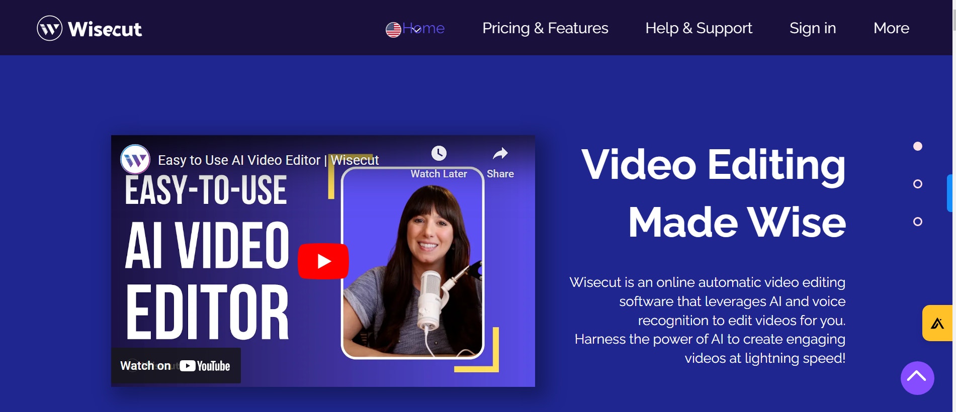 About Competitor- Wisecut enhances long-form videos by removing silences, adding captions, and creating highlight clips. Ideal for polished YouTube edits and engaging social content.