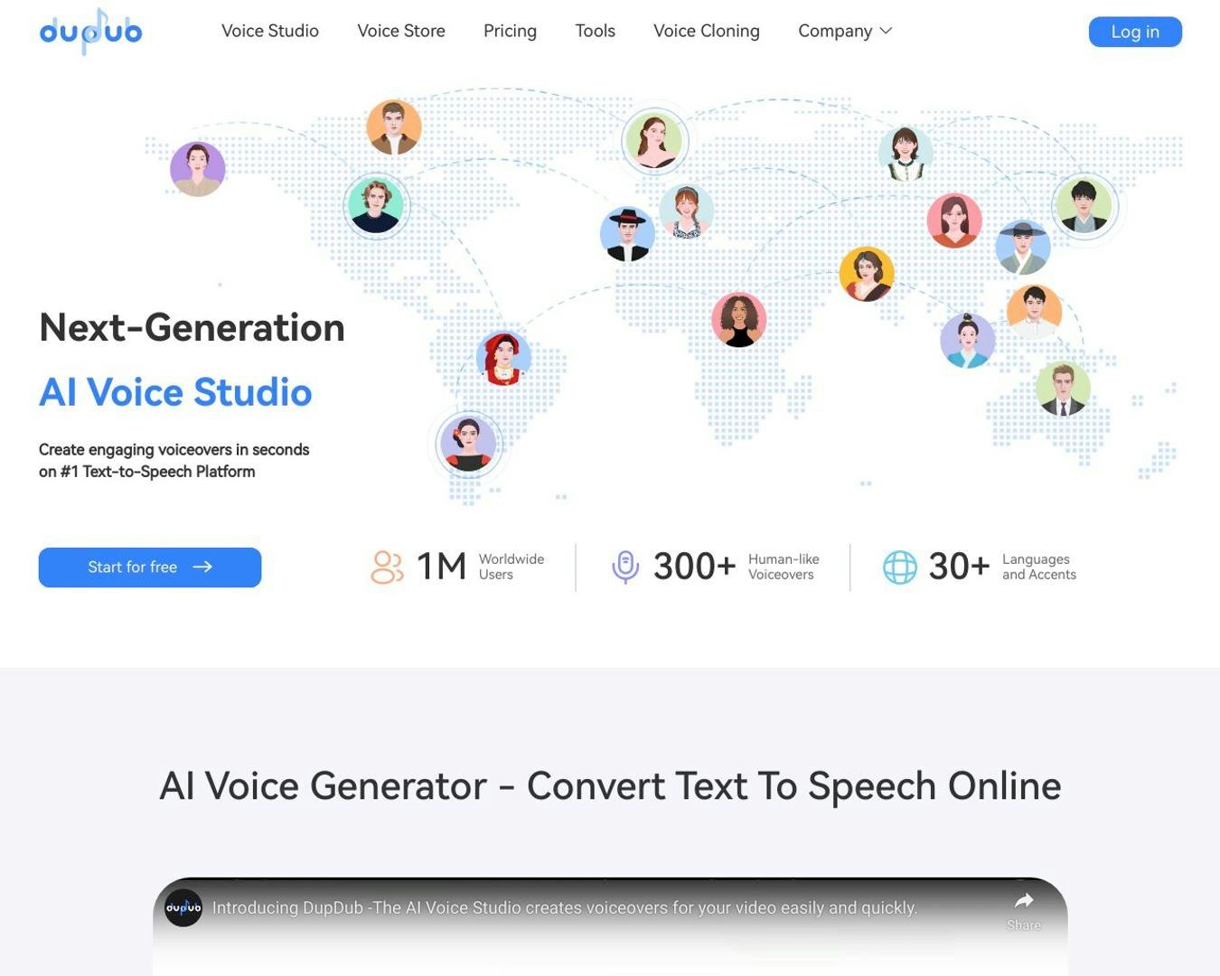 DupDub | Next-Generation AI Voice Studio | Welcome AI