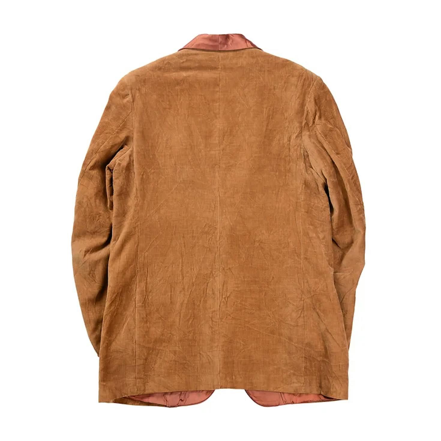 CORDUROY SHAWL COLLAR JACKET-画像2