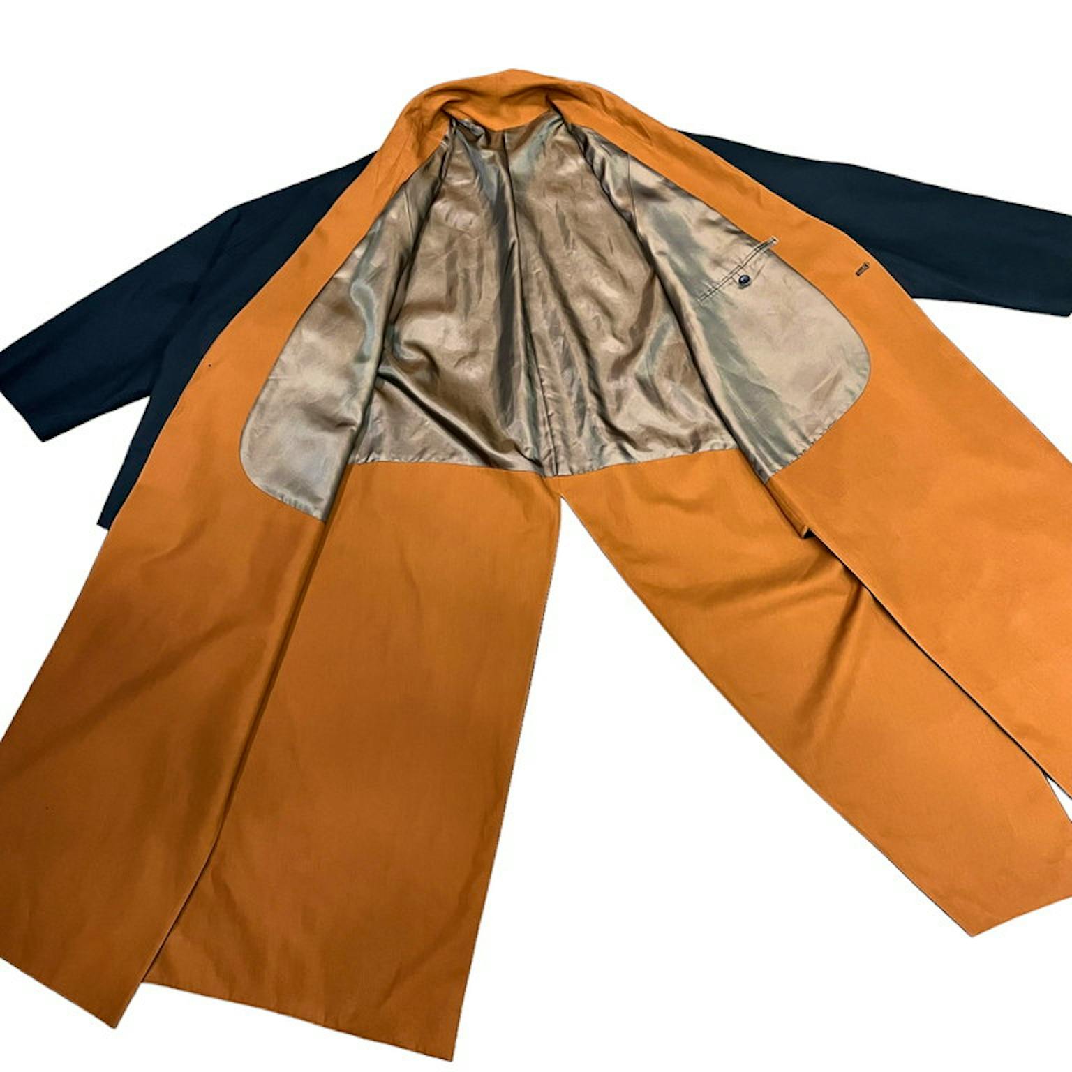 Ka na ta 2 sleeve coat ツースリーブオーバーサイズノーカラーコート
