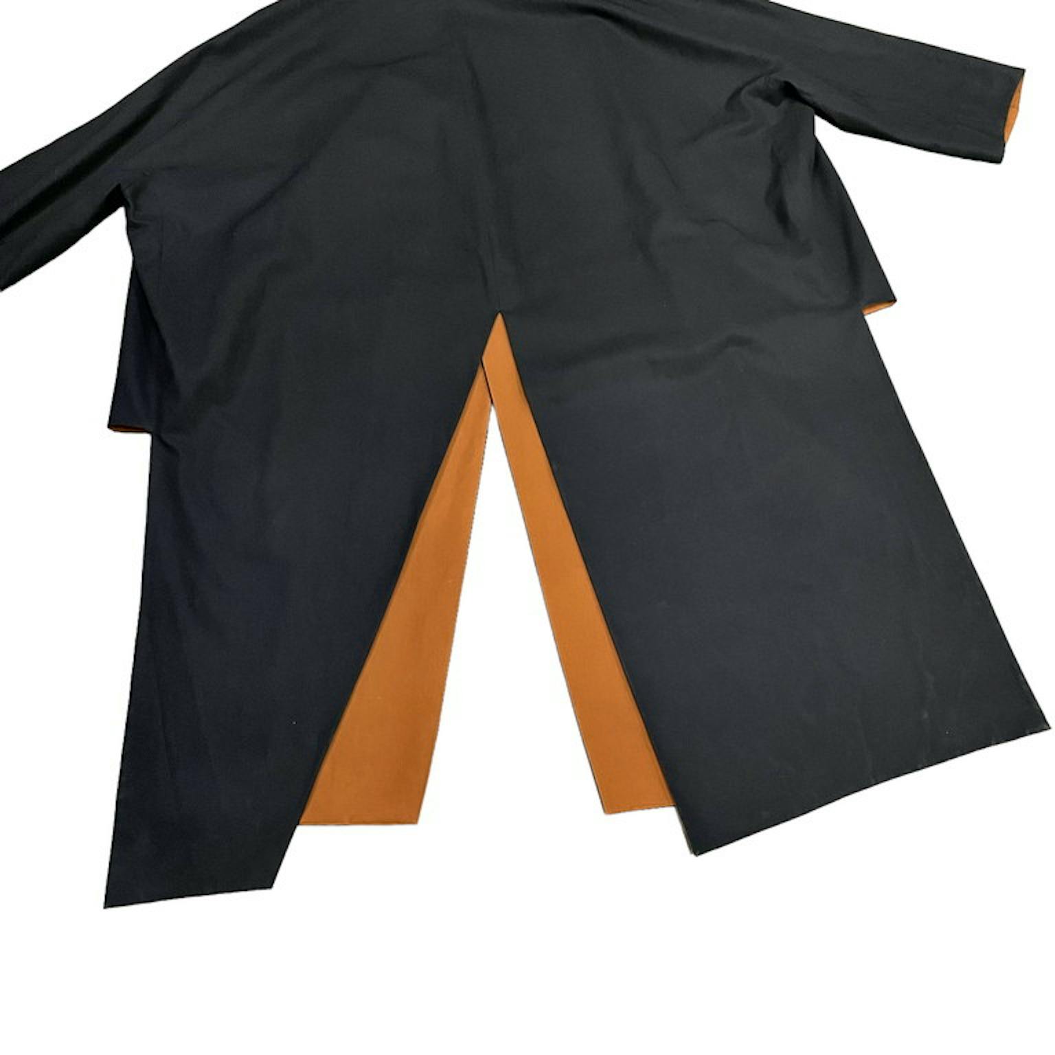 Ka na ta 2 sleeve coat ツースリーブオーバーサイズノーカラーコート 