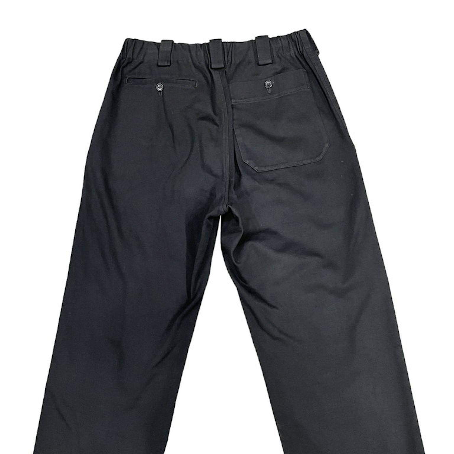 Y's for men コットンジャージーウエストゴムセミワイドイージーパンツ Archive 00s Yohji Yamamoto Pour Homme ヨウ-画像5