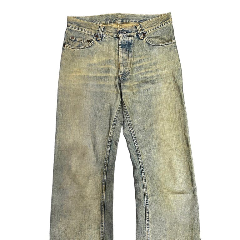 helmut lang jeans サビ加工デニム 本人期｜メンズ