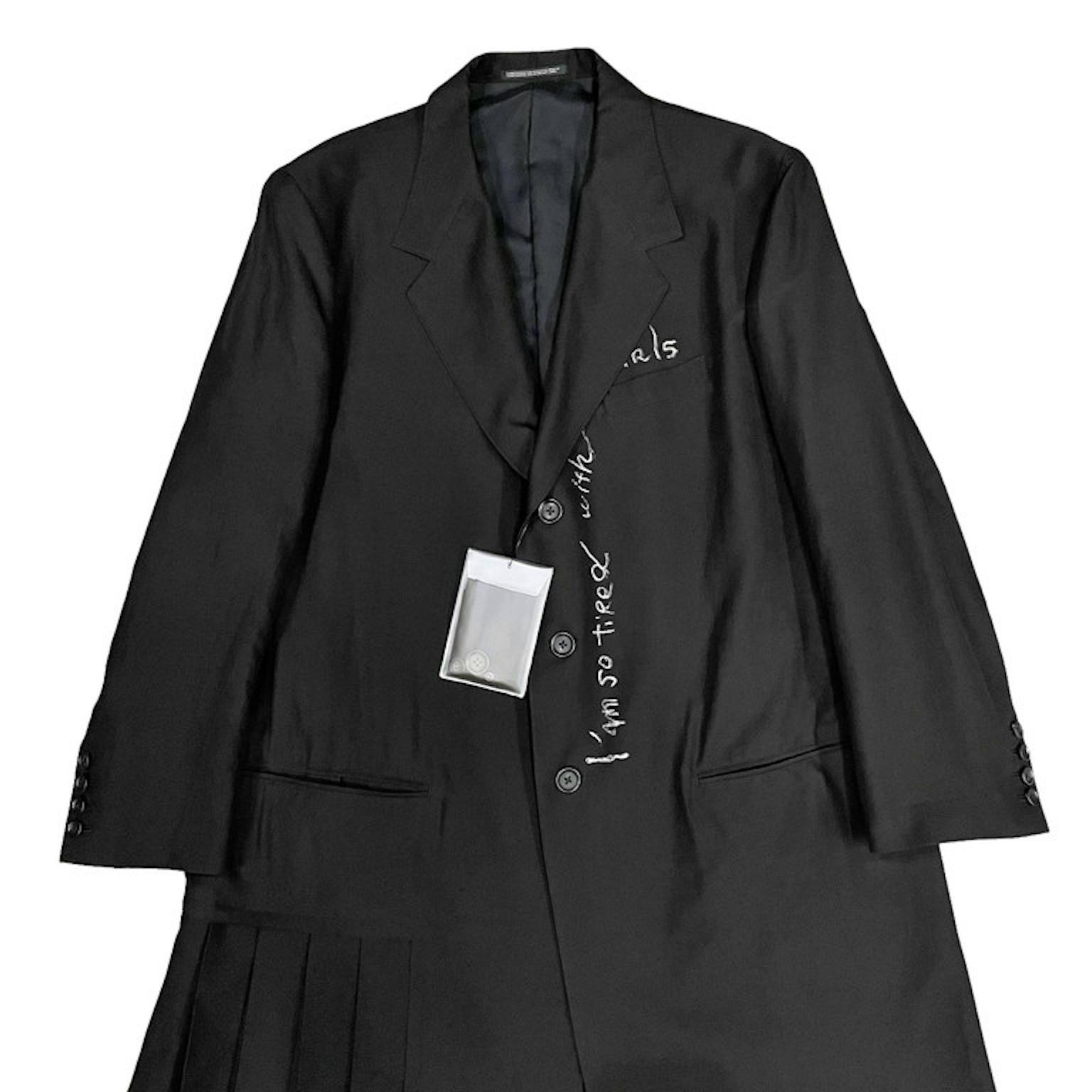 Yohji Yamamoto Pour Homme 23SS LOOK4 HZ-J48-004 RM3212I - ARCHIVESTOCK