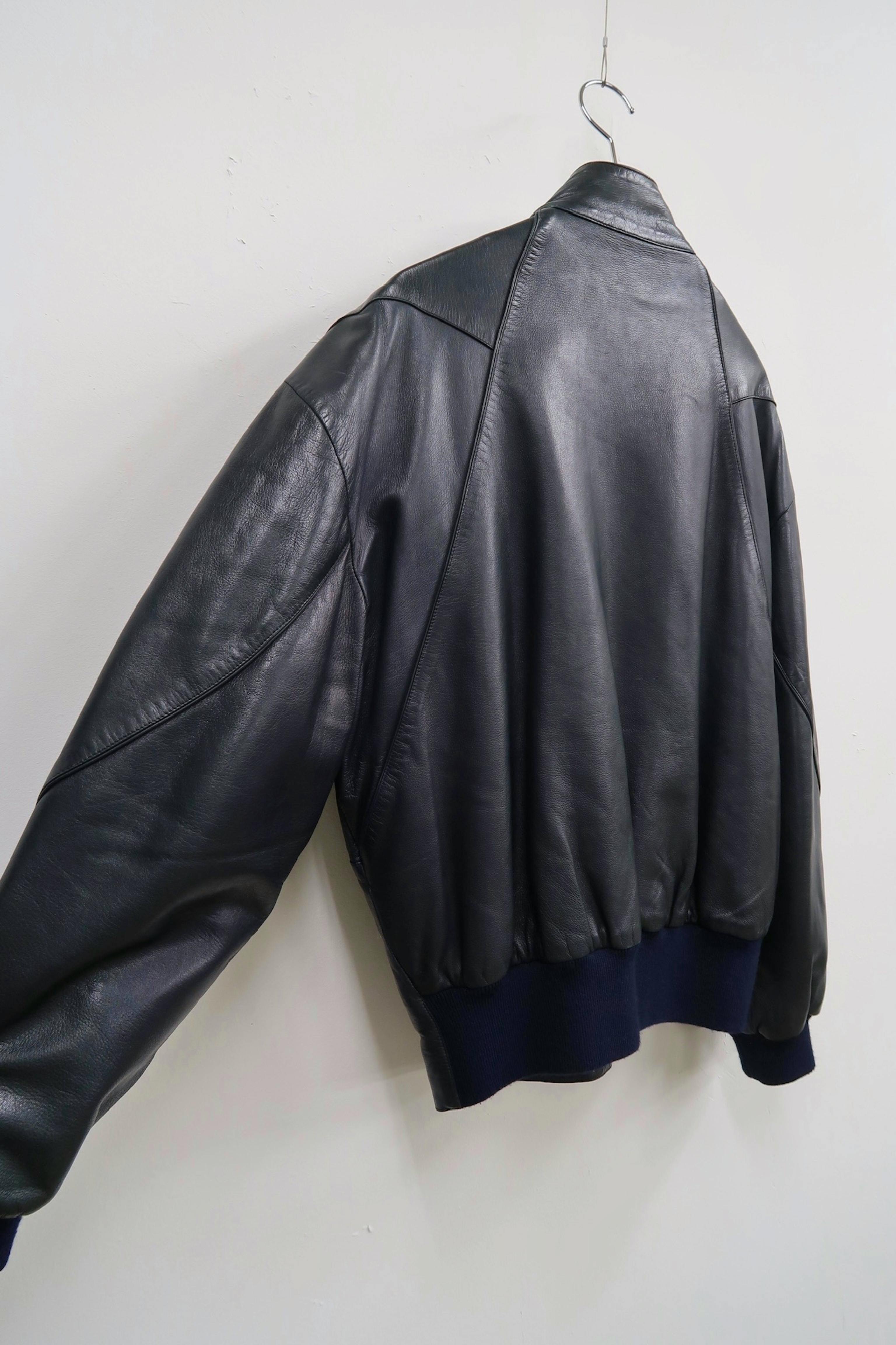 1980s CLAUDE MONTANA IDEAL CUIR lamb leather jacket - ARCHIVESTOCK
