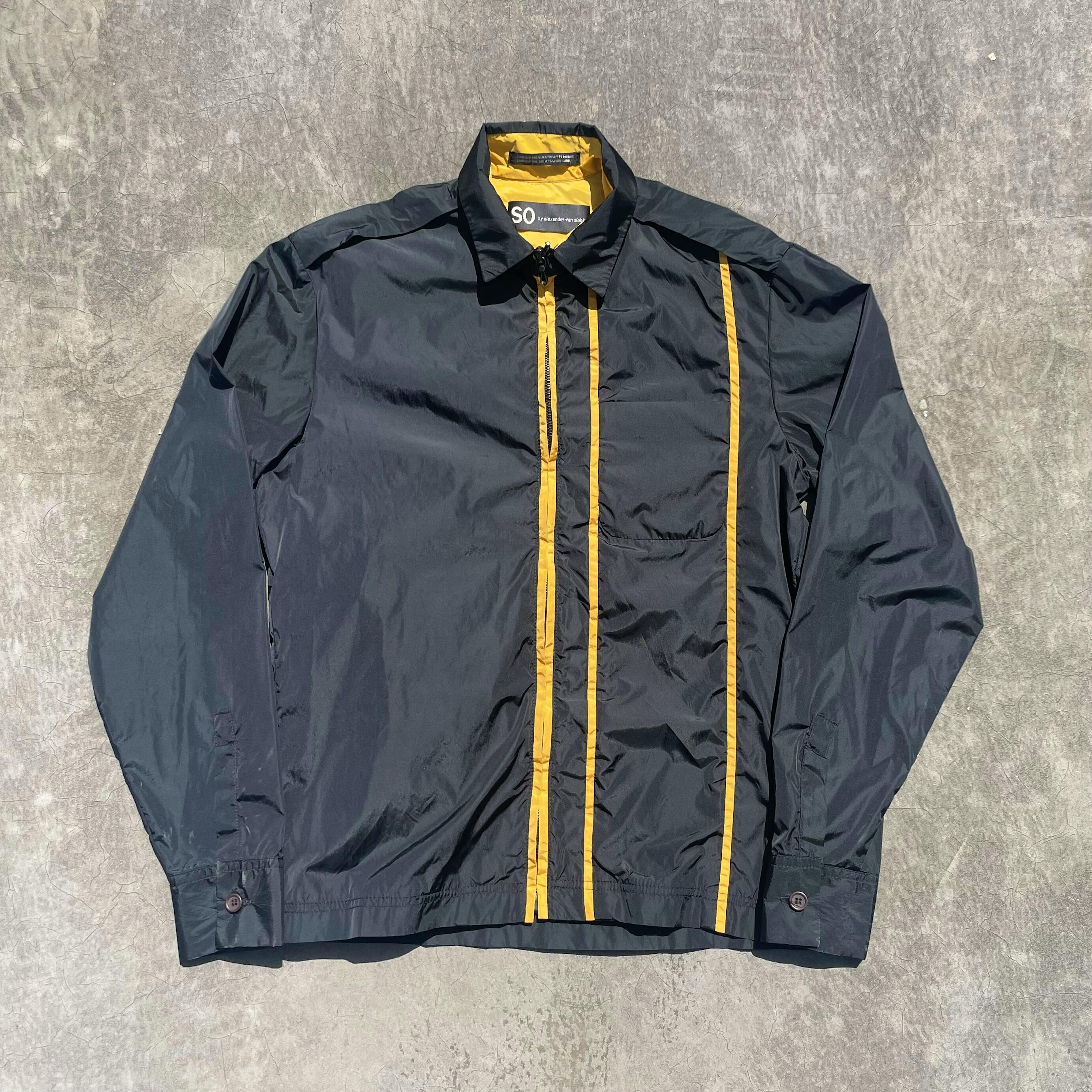 so by alexander van slobbe nylon zip shirt - ARCHIVESTOCK