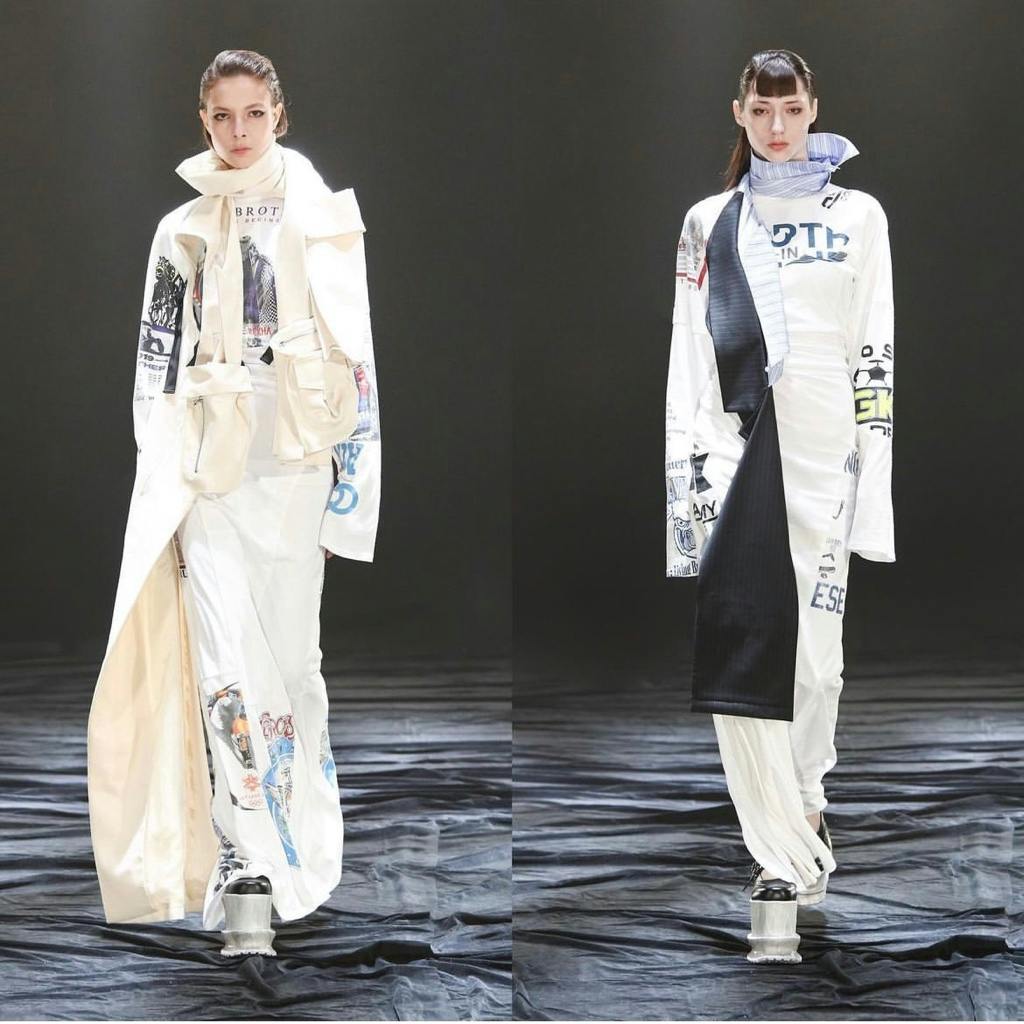 AKIKOAOKI 2nd symptoms dress 古着リメイクドレス - ARCHIVESTOCK