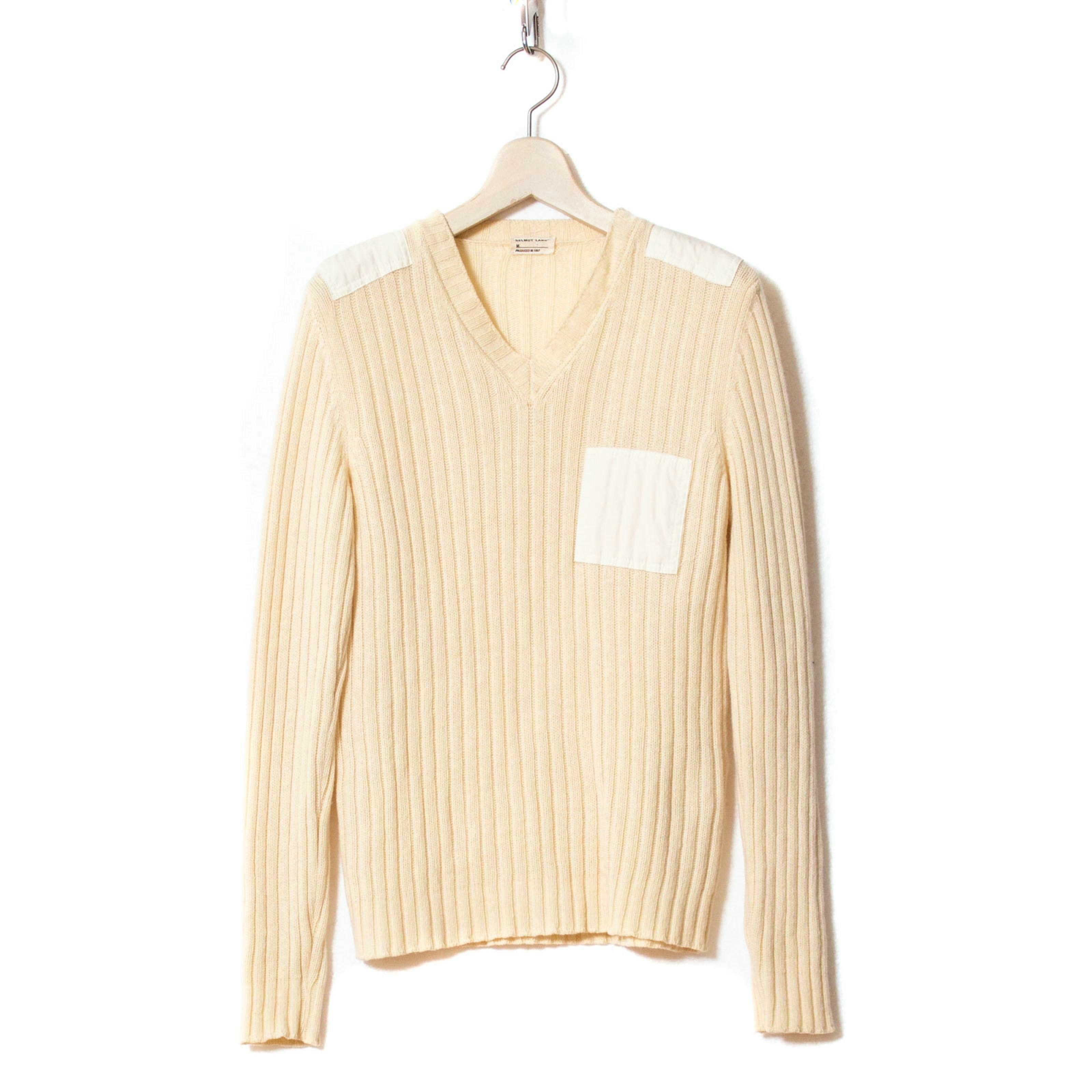HELMUTLANG 】本人期 1997 ミリタリー コマンドニット M - ARCHIVESTOCK