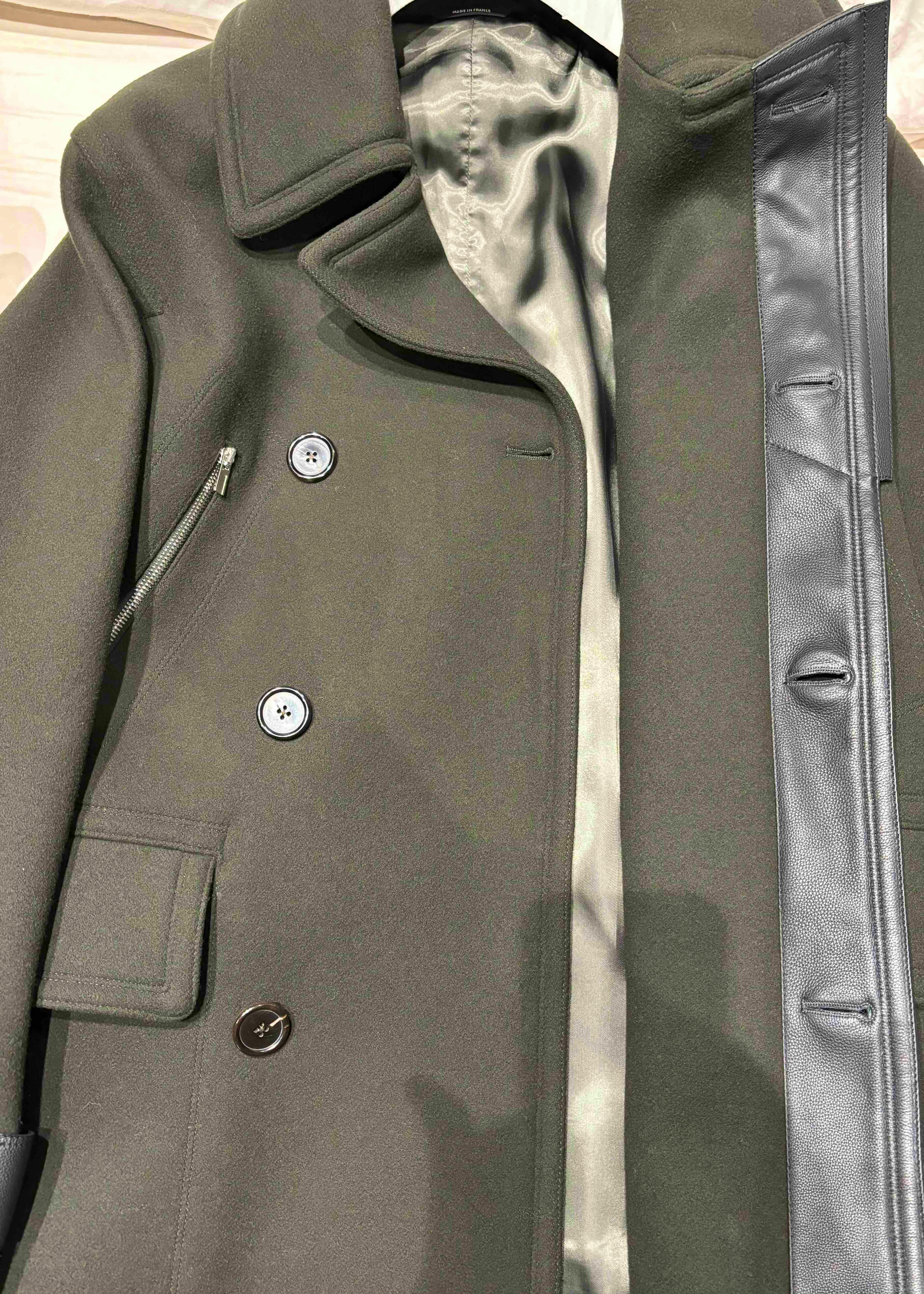 HERMES レザー&ウール Super 180