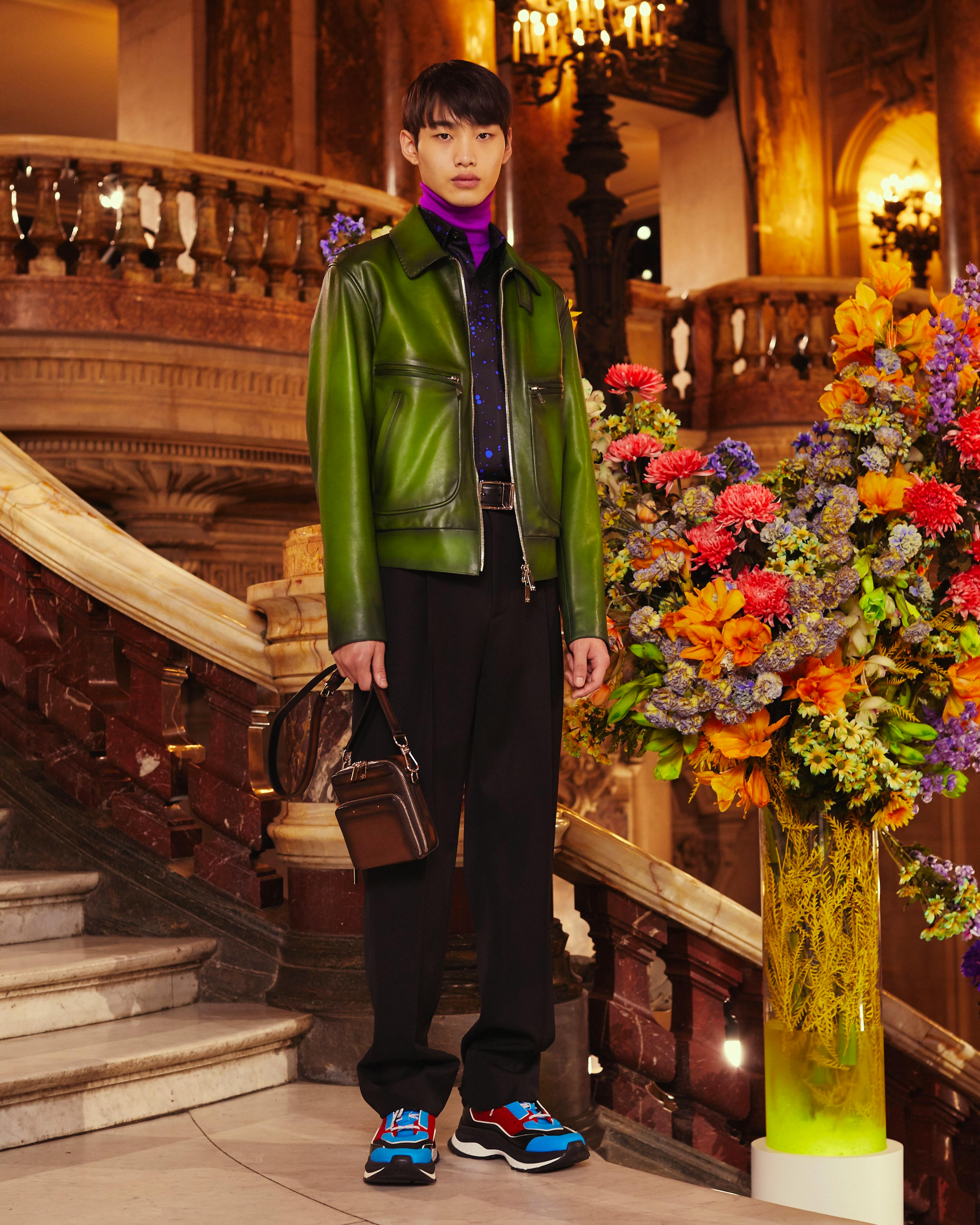 BERLUTI パティーヌ レザーブルゾン 46 - ARCHIVESTOCK