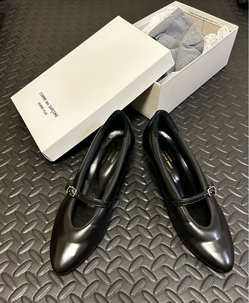 コムデギャルソンオムプリュス 21AW ヒールパンプス - ドレス 