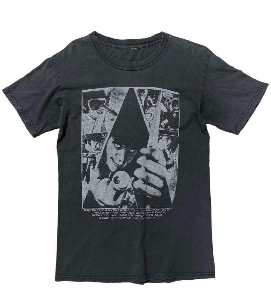 clock work orange” tシャツ 時計じかけのオレンジ 90s vintage 