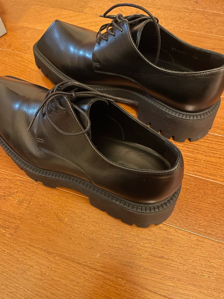 BALENCIAGA RHINO リノ ダービー 40 - ARCHIVESTOCK | BALENCIAGA＊RHINO DERBY カーフスキンシューズ箱付き | ローファー | バレンシアガ