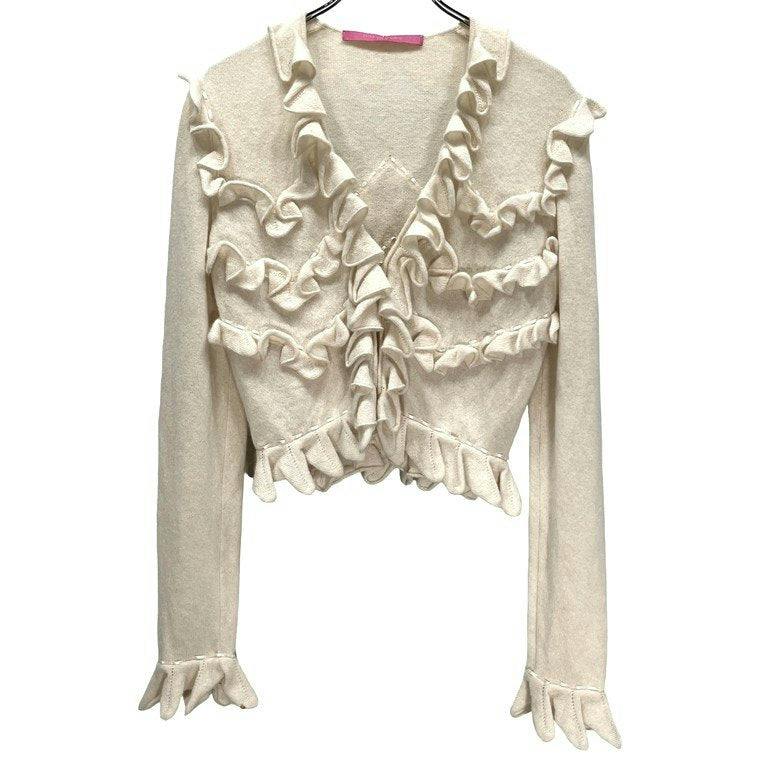 MARNI マルニ 18FW モヘア アルパカ ミディアム スカート ファー 