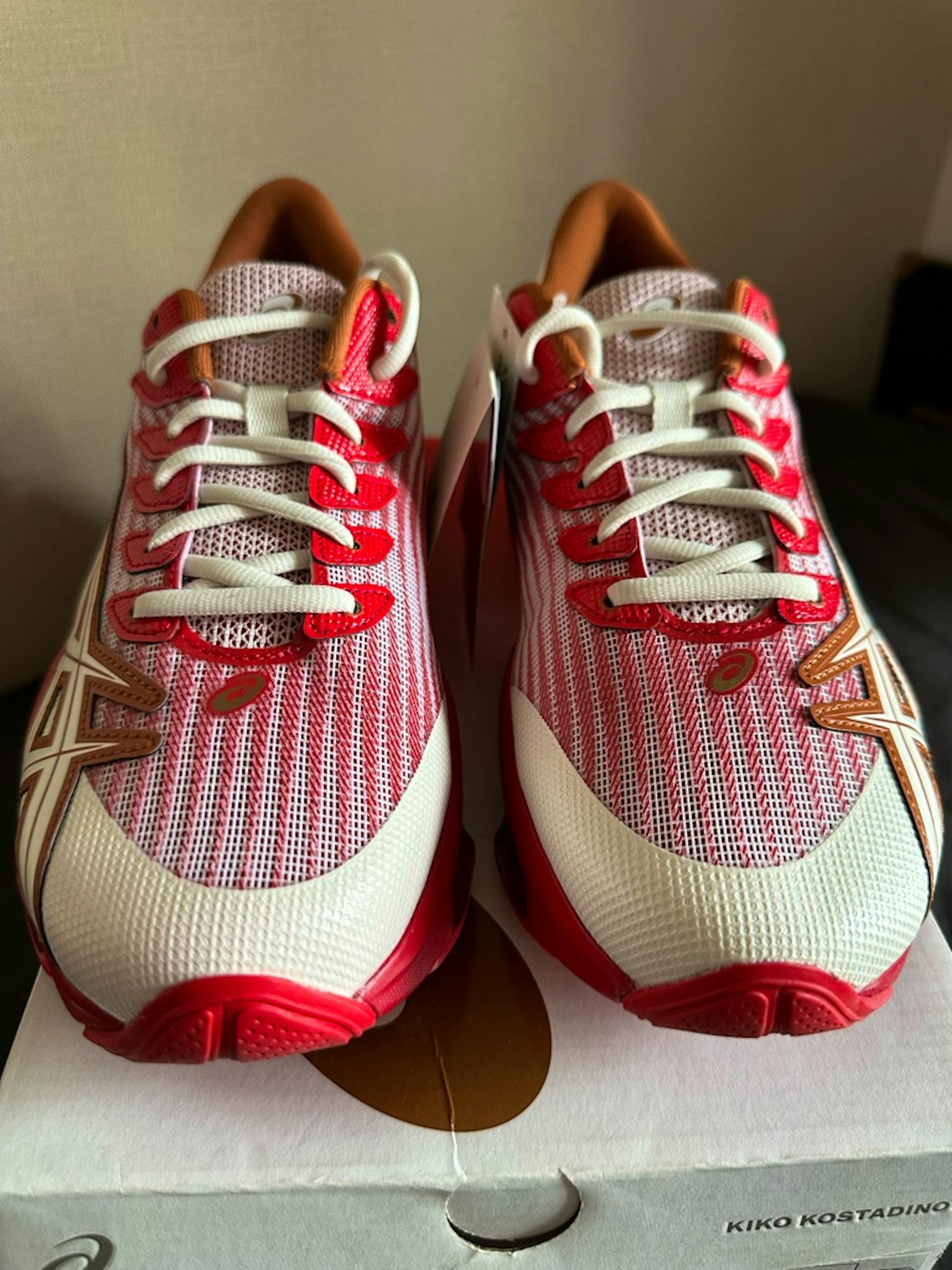 Kiko Kostadinov x ASICS gel-quantum levitrack candy apple red 27cm 