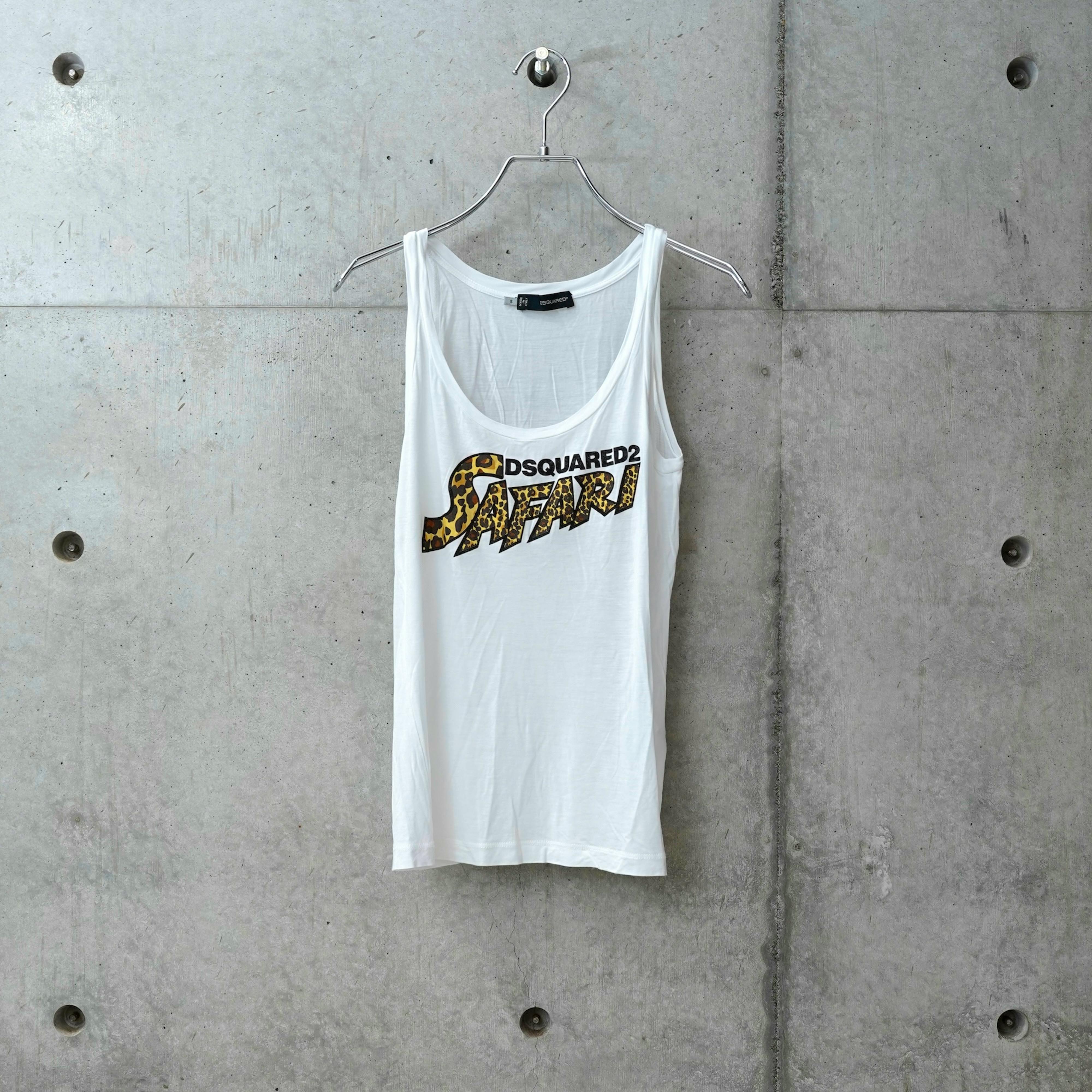 DSQUARED2 SS2014 タンクトップ Sサイズ ホワイト - ARCHIVESTOCK