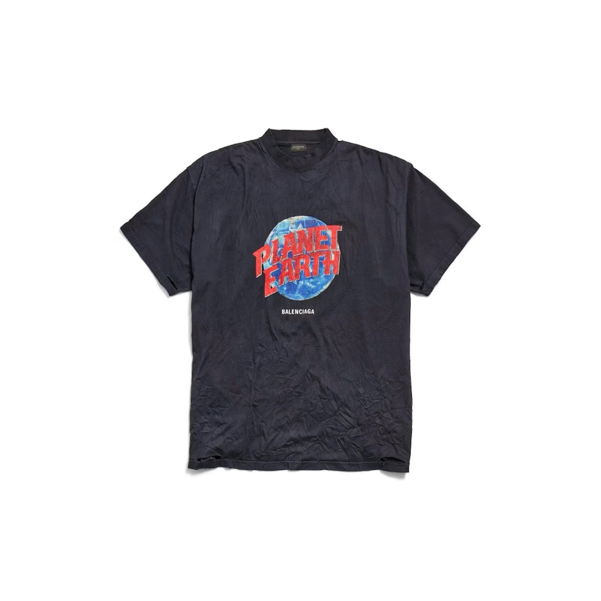 BALENCIAGA PLANET EARTH Tシャツ オーバーサイズ 1 - ARCHIVESTOCK