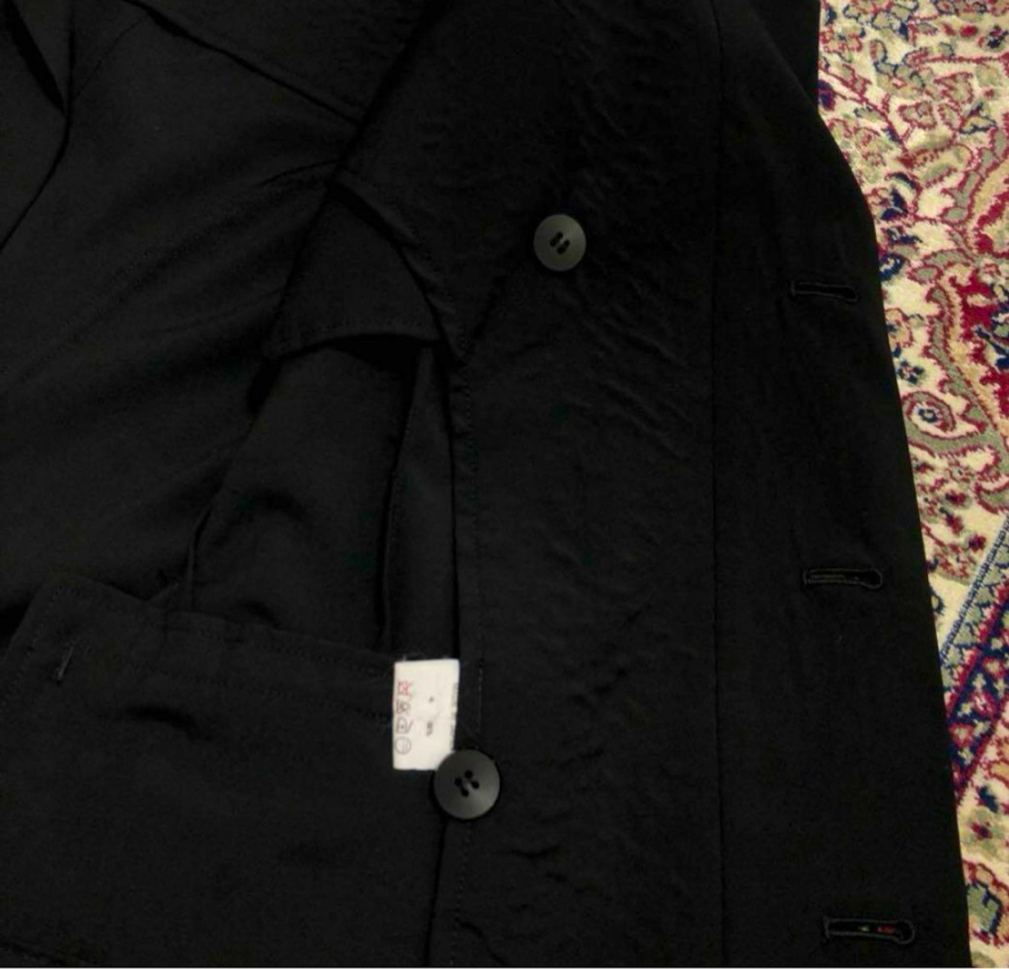 Yohji Yamamoto archive フードダブルジャケット 短丈 - ARCHIVESTOCK