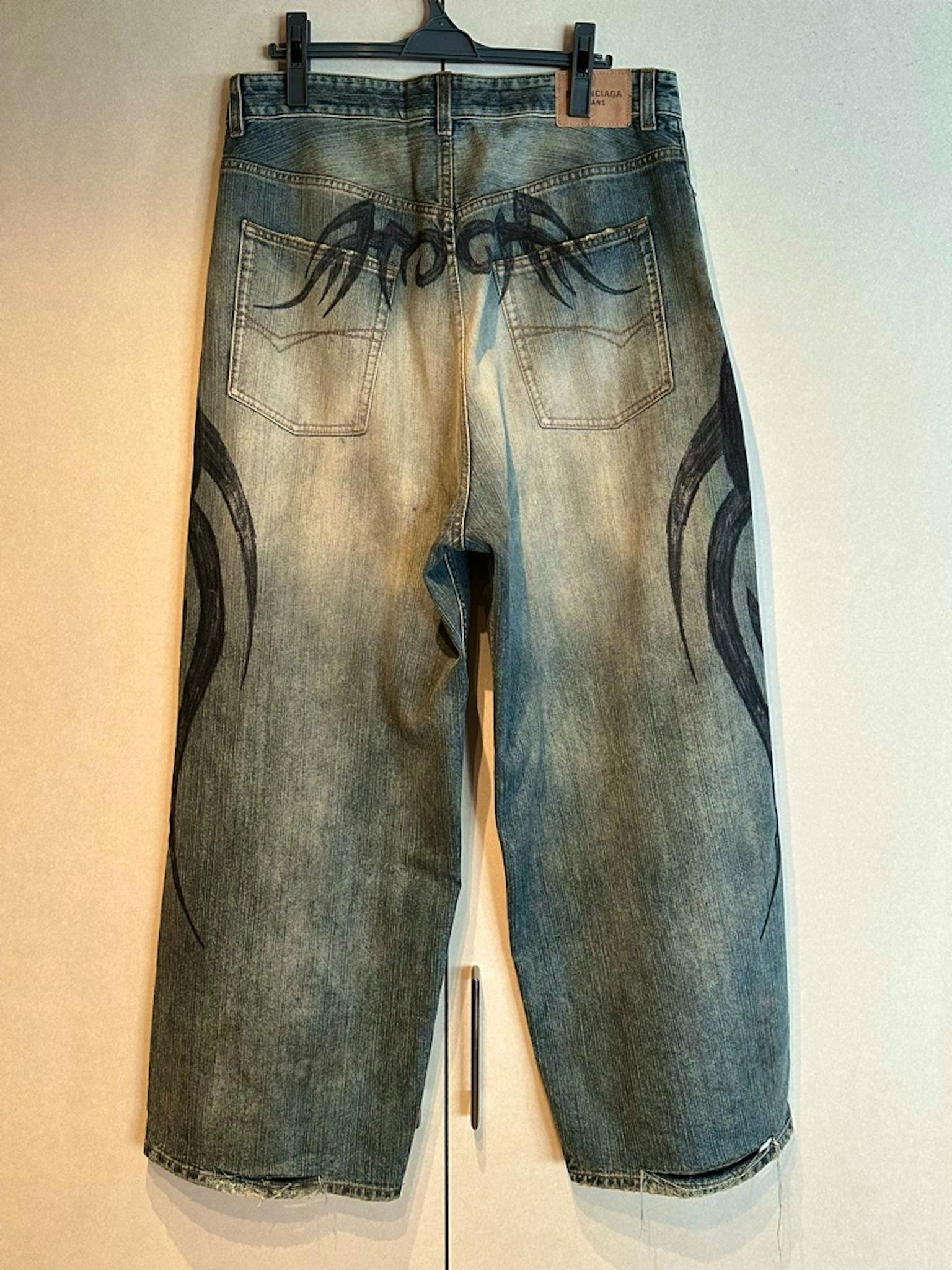 BALENCIAGA Y2K ストレッチバギーパンツ Sサイズ - ARCHIVESTOCK