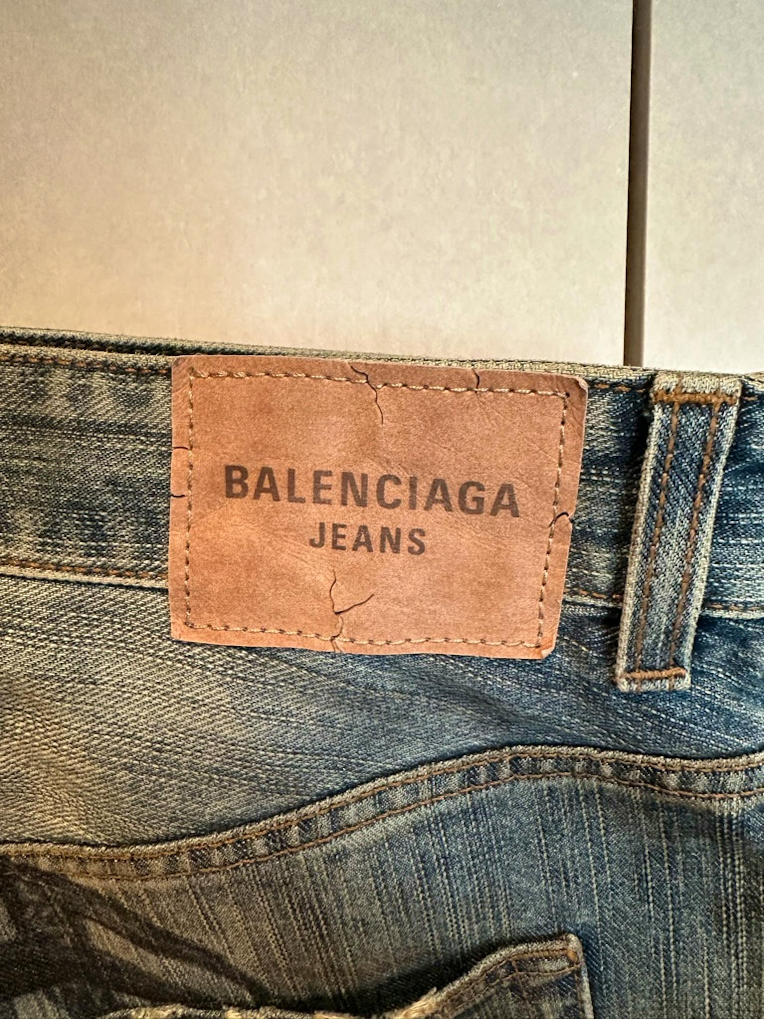 BALENCIAGA Y2K ストレッチバギーパンツ Sサイズ - ARCHIVESTOCK