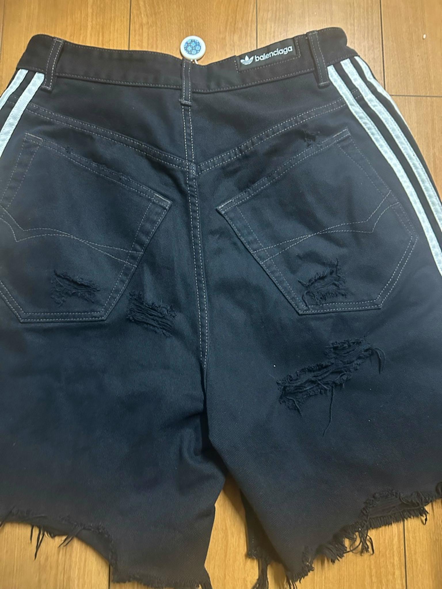 バレンシアガ×アディダス balenciaga×adidas バギーショーツ 