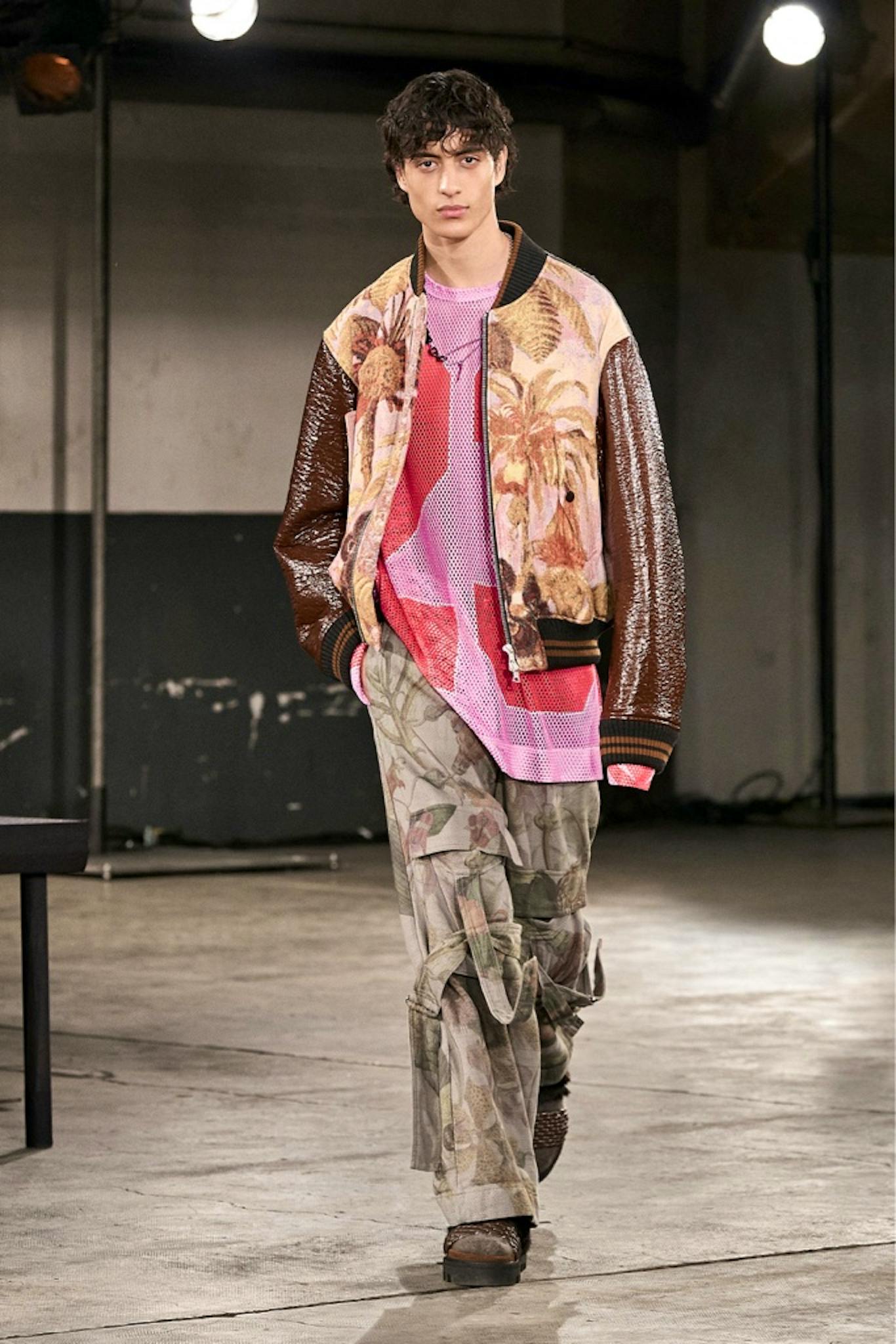 DRIES VAN NOTEN 23 AW Jacquard Bomber Jacket Lサイズ - ARCHIVESTOCK