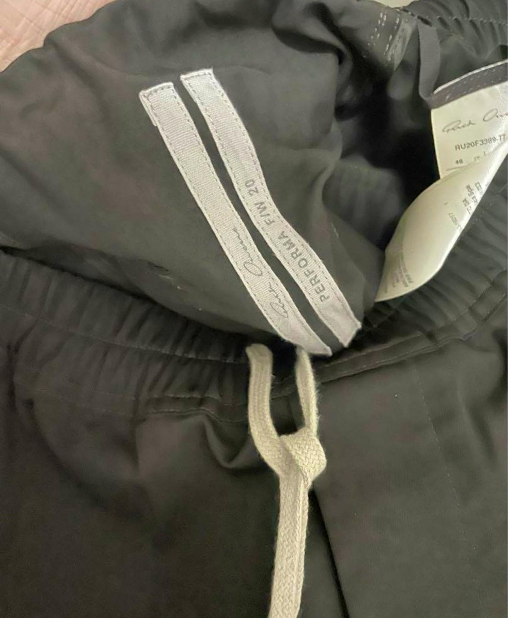 rick owens 20aw ドローストリングポッズ ショーツ 48 - ARCHIVESTOCK