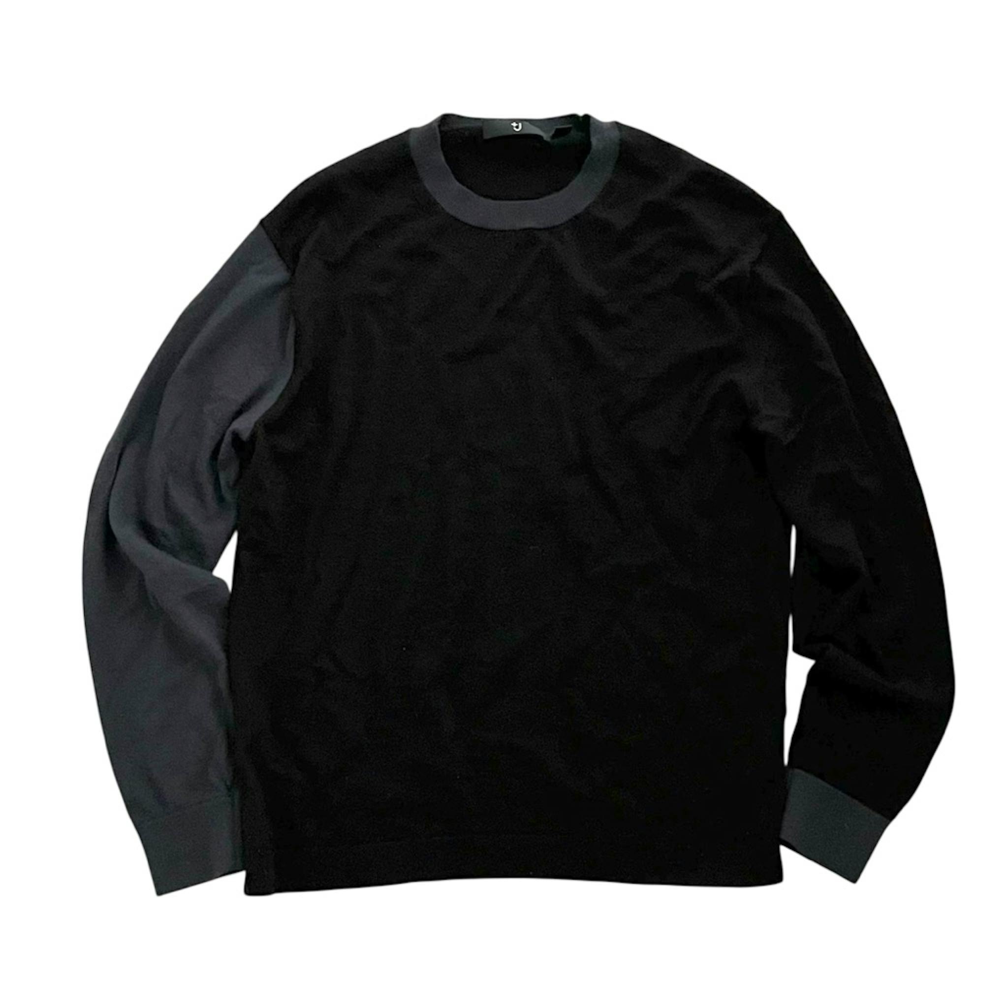 J 切り替え カシミヤ クルーネックニット Mサイズ UNIQLO JIL SANDER 