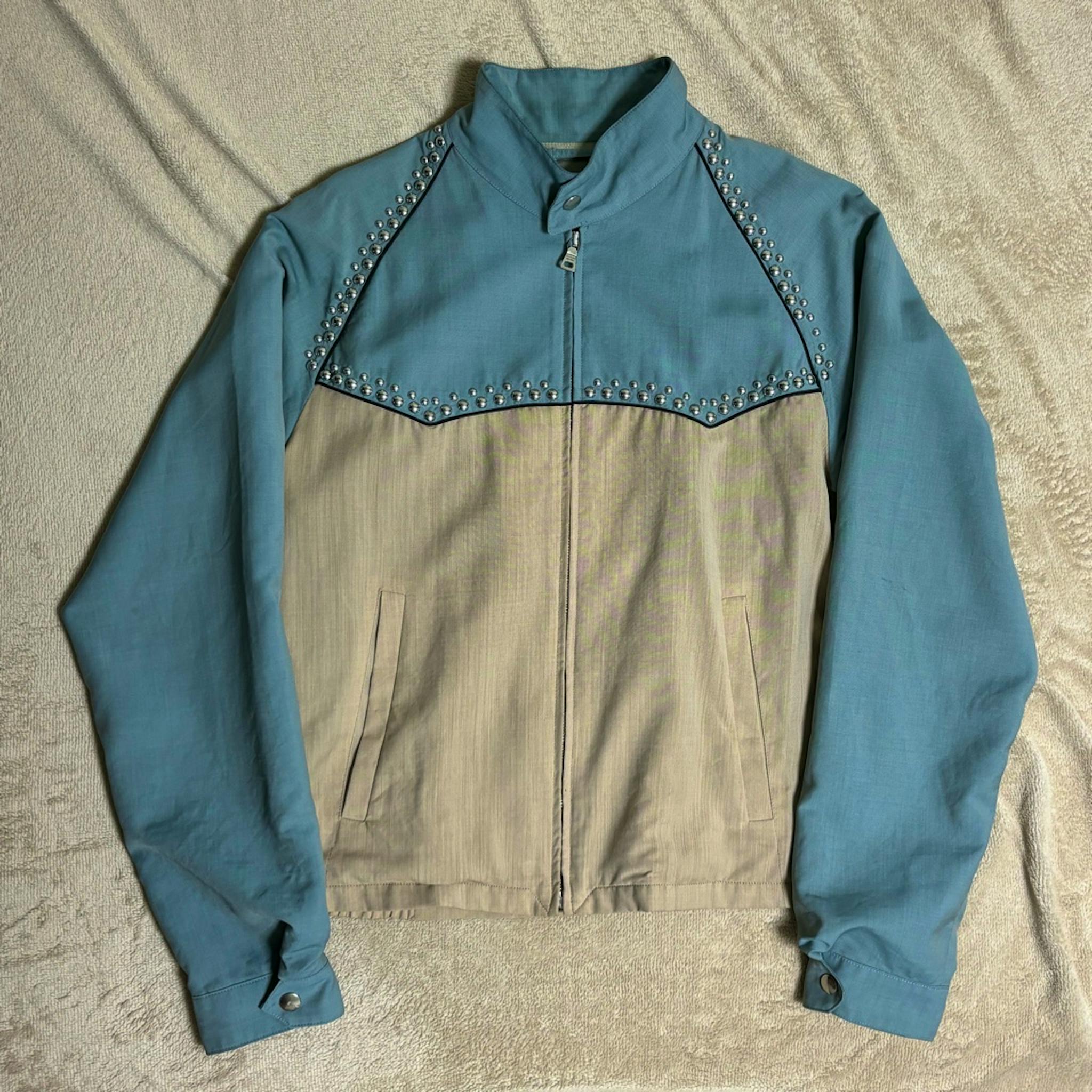 PRADA 12ss スタッズブルゾン 48 - ARCHIVESTOCK
