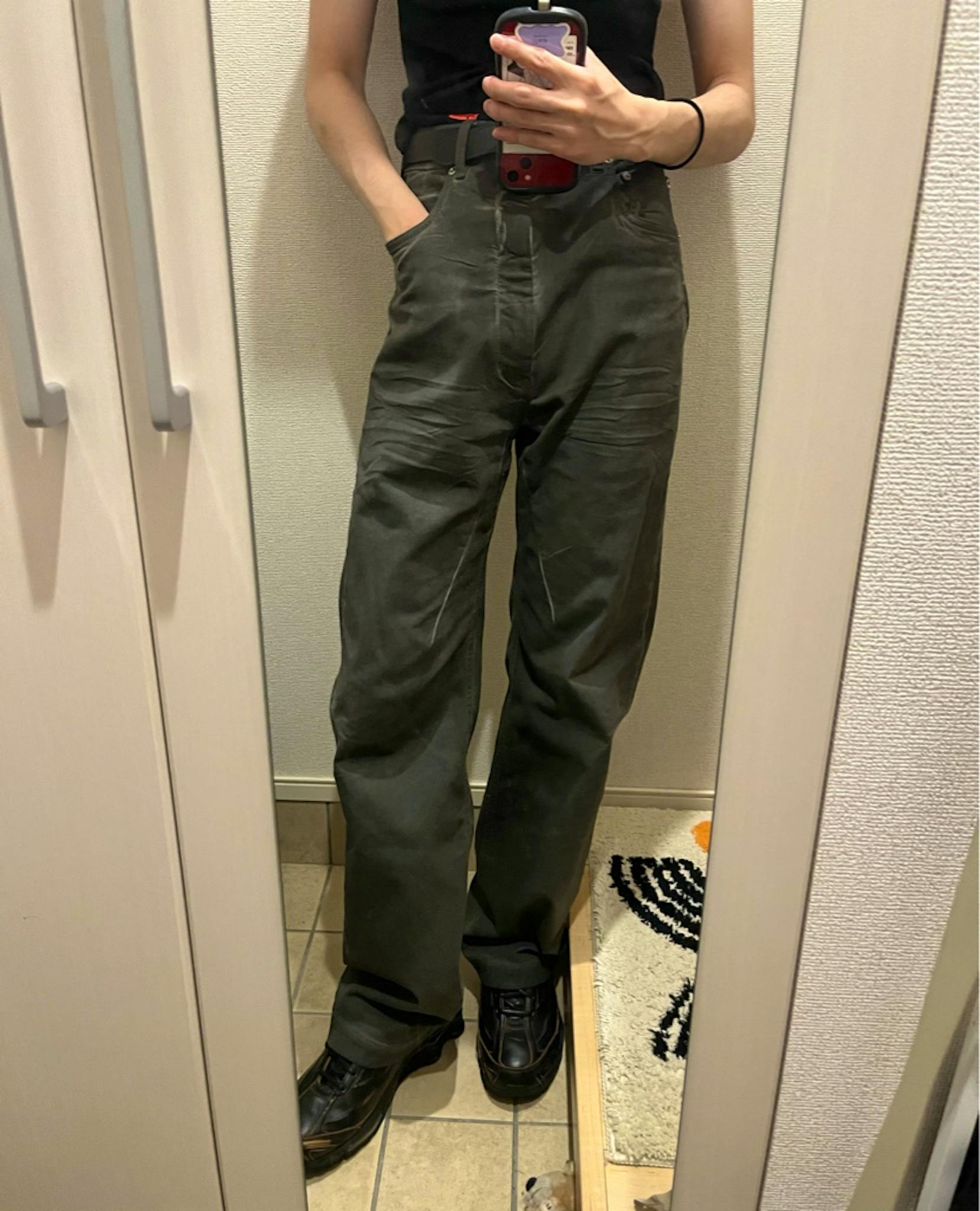 RICK OWENS DRKSHDW Geth jeans ローズ着用 デニム - ARCHIVESTOCK