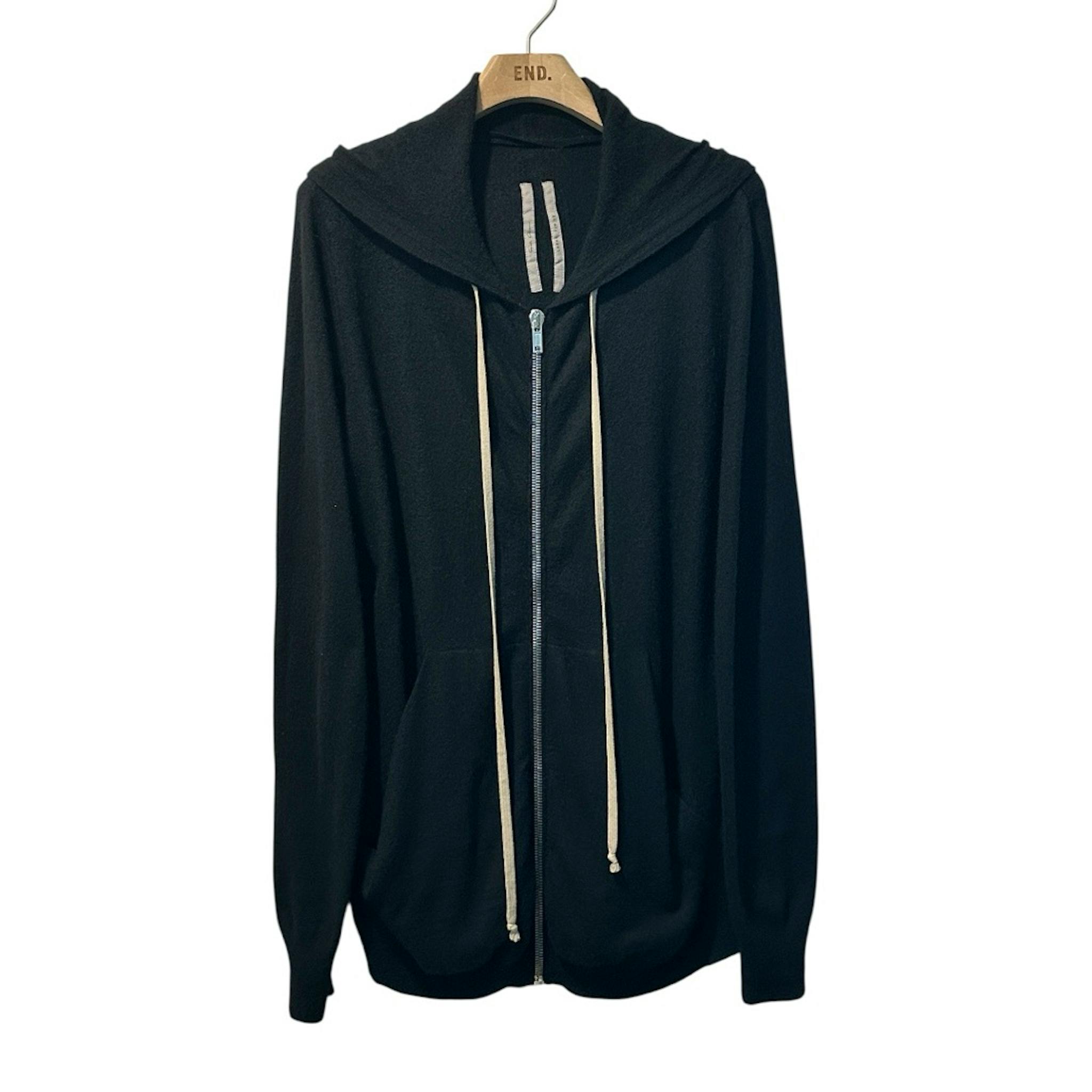 RICK OWENS 19AW ZIPPED HOODIE カシミヤ - ARCHIVESTOCK