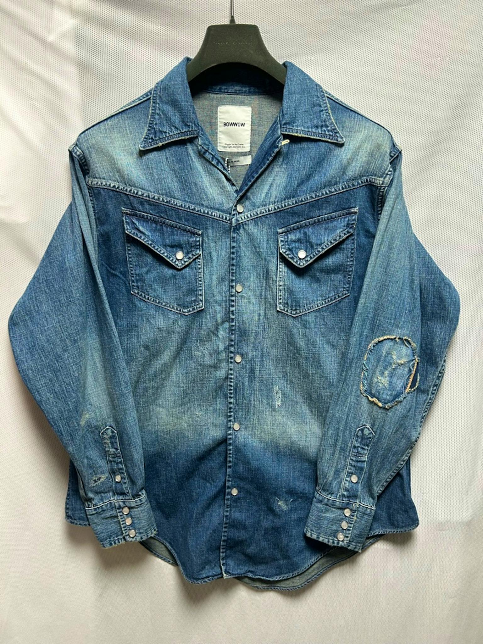BOWWOW 40s WESTERN DENIM SHIRT - ARCHIVESTOCK