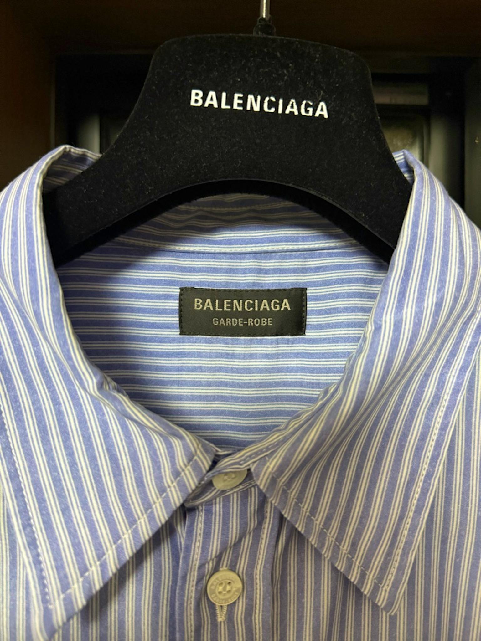 Balenciaga 24winter Fluid Shirt フルイドシャツ XS - ARCHIVESTOCK