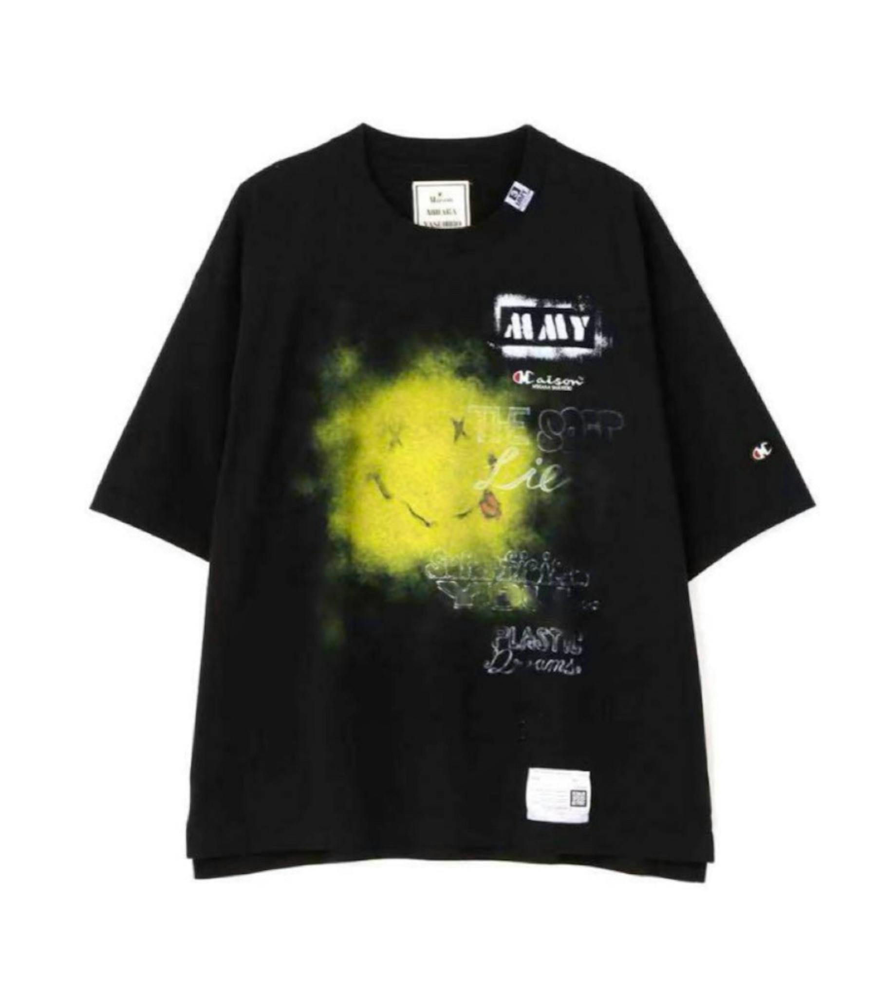 メゾン ミハラヤスヒロ Tシャツ スマイル☺︎ 人気 希少46サイズ 