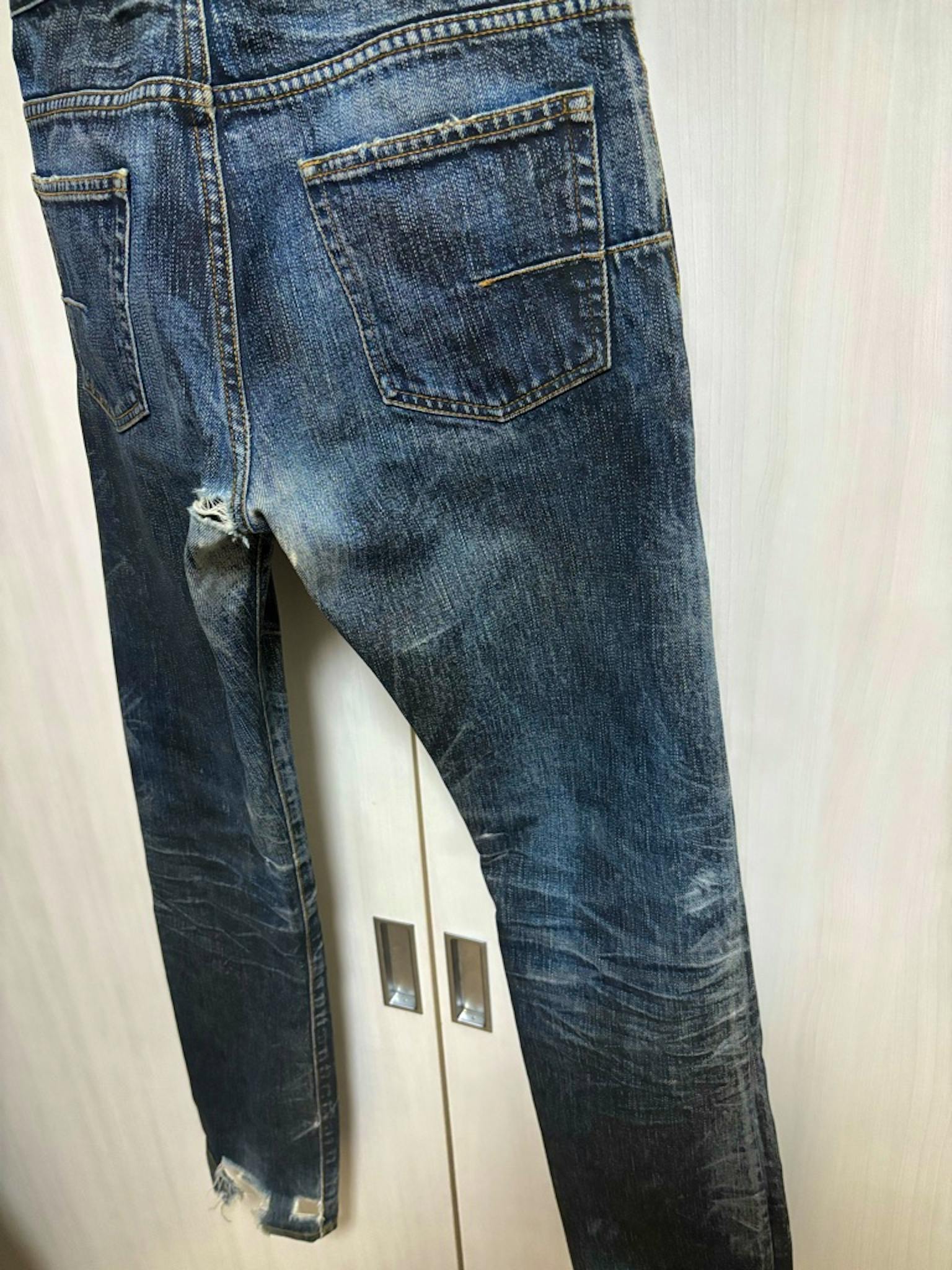 2003AW ラスター コーティング デニム ディオールオム DiorHomme 