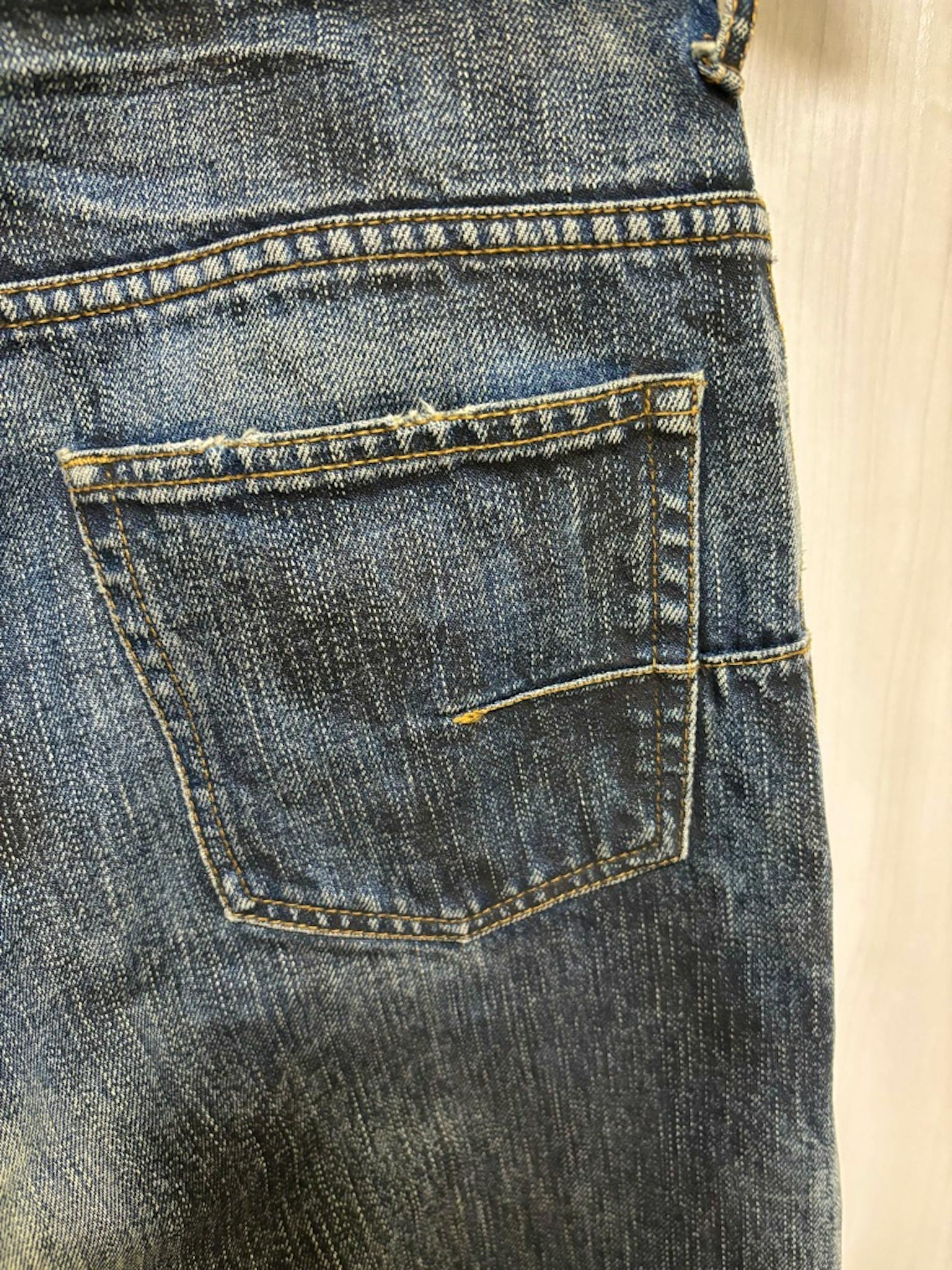 2003AW ラスター コーティング デニム ディオールオム DiorHomme 