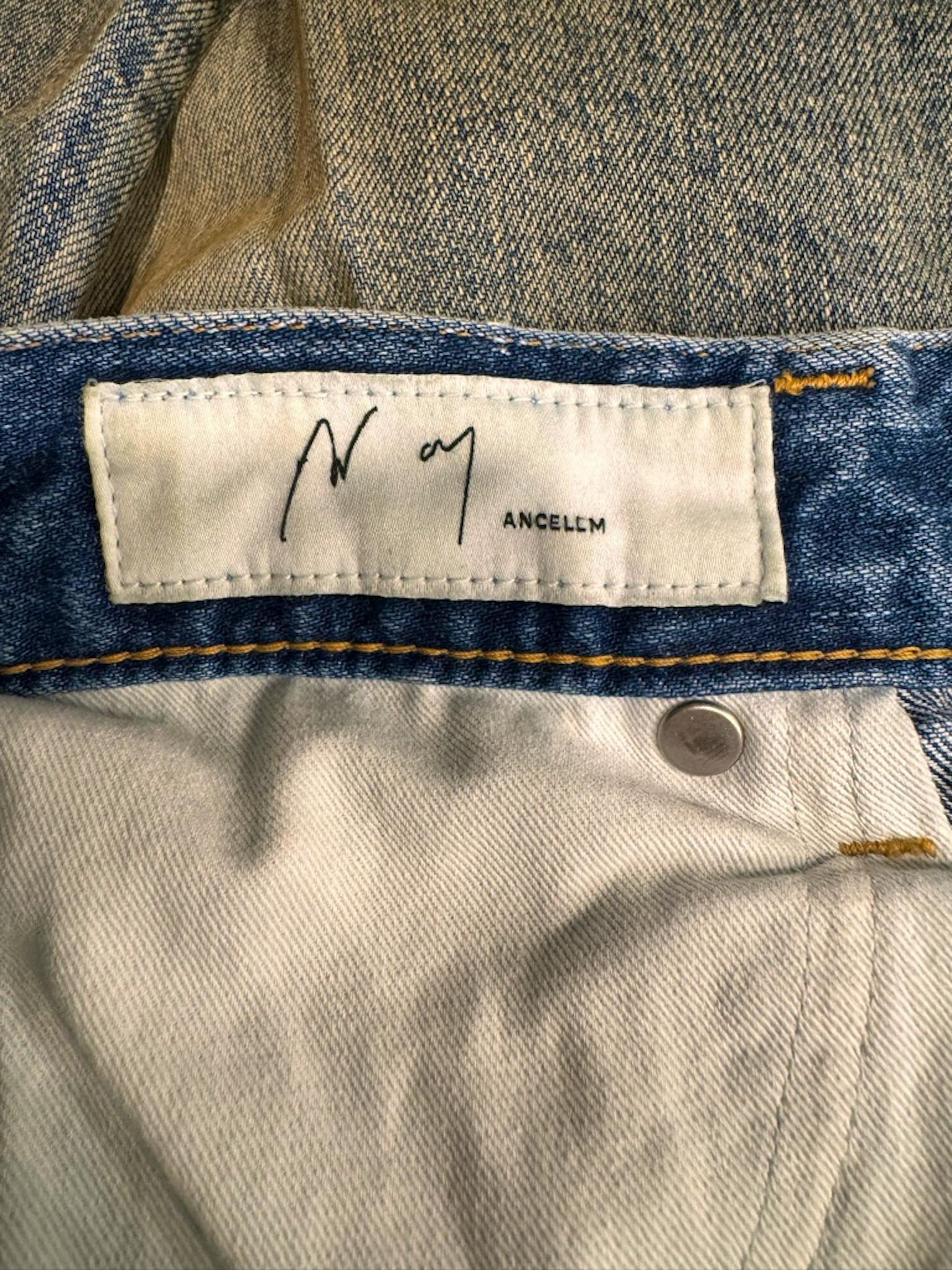 ANCELLM 25SS 伊勢丹別注UNEVEN 5P DENIM PANTS サイズ1 - ARCHIVESTOCK