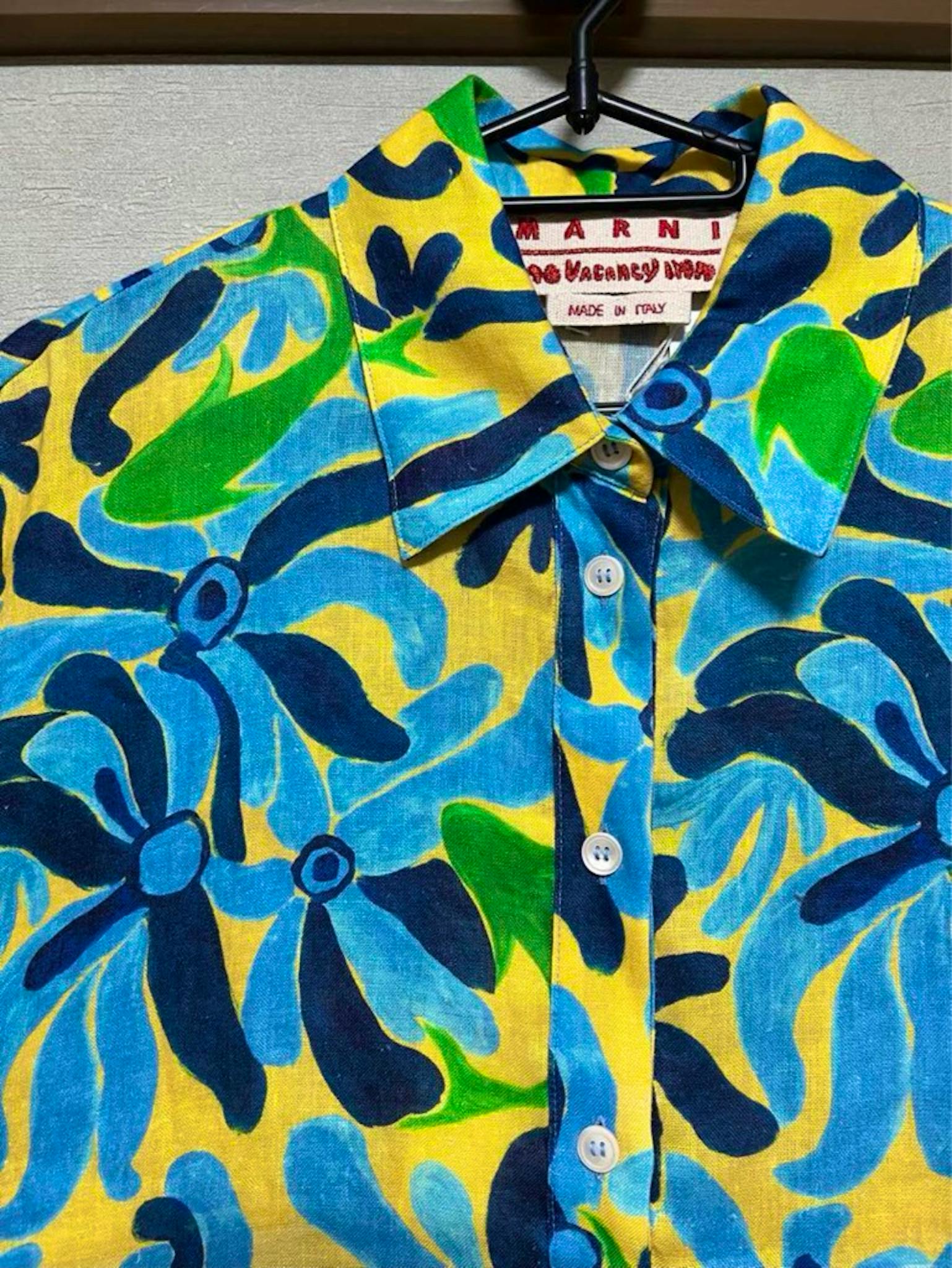 MARNI× No Vacancy Inn フローラル柄シャツ - ARCHIVESTOCK
